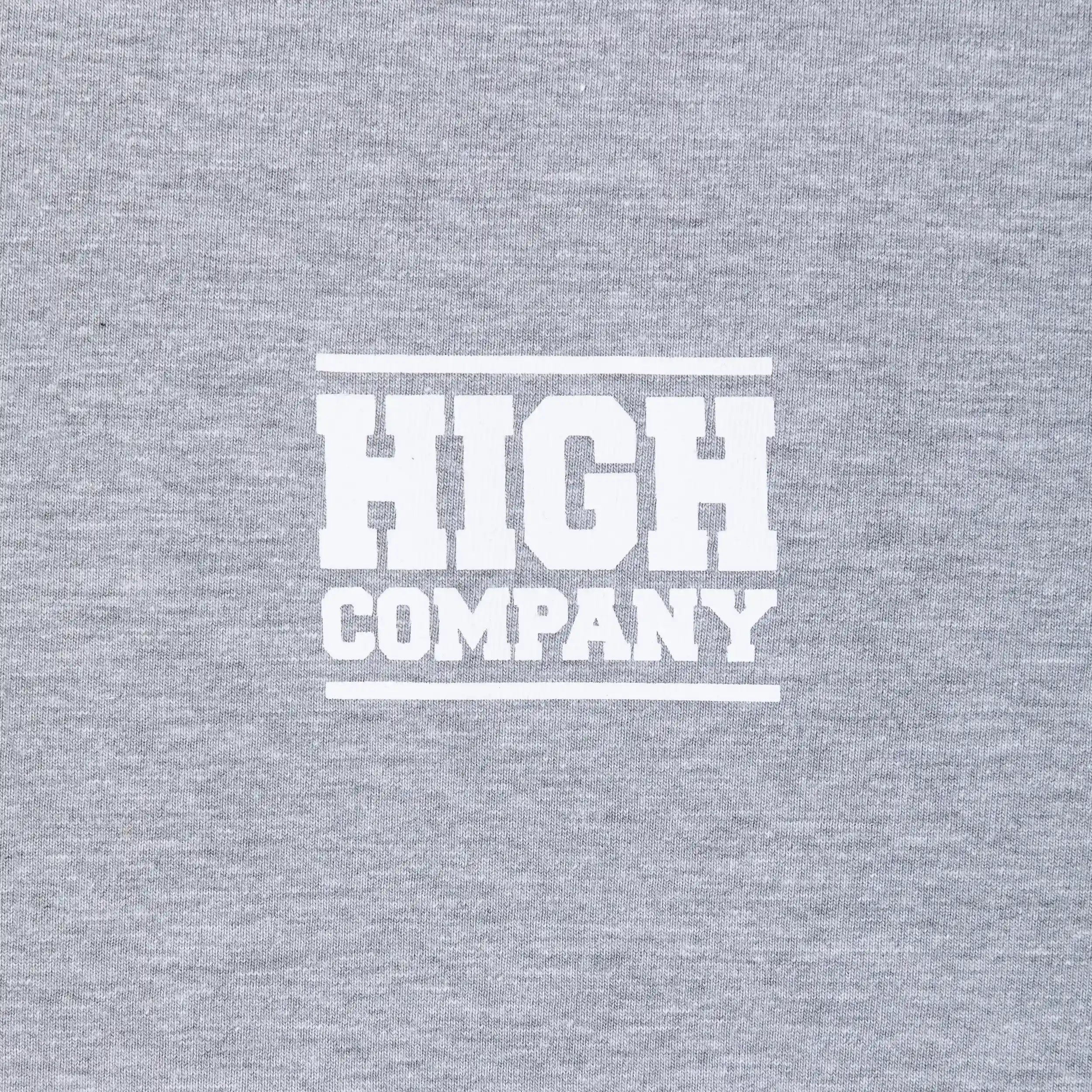 Tee Mickey Script Heather Grey