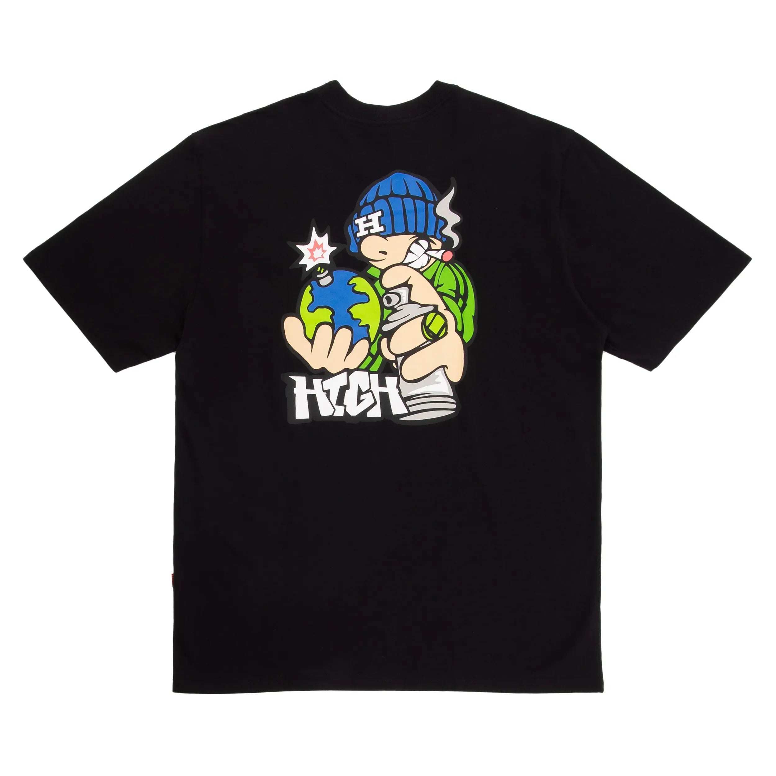Tee Rebel Black - Four Street