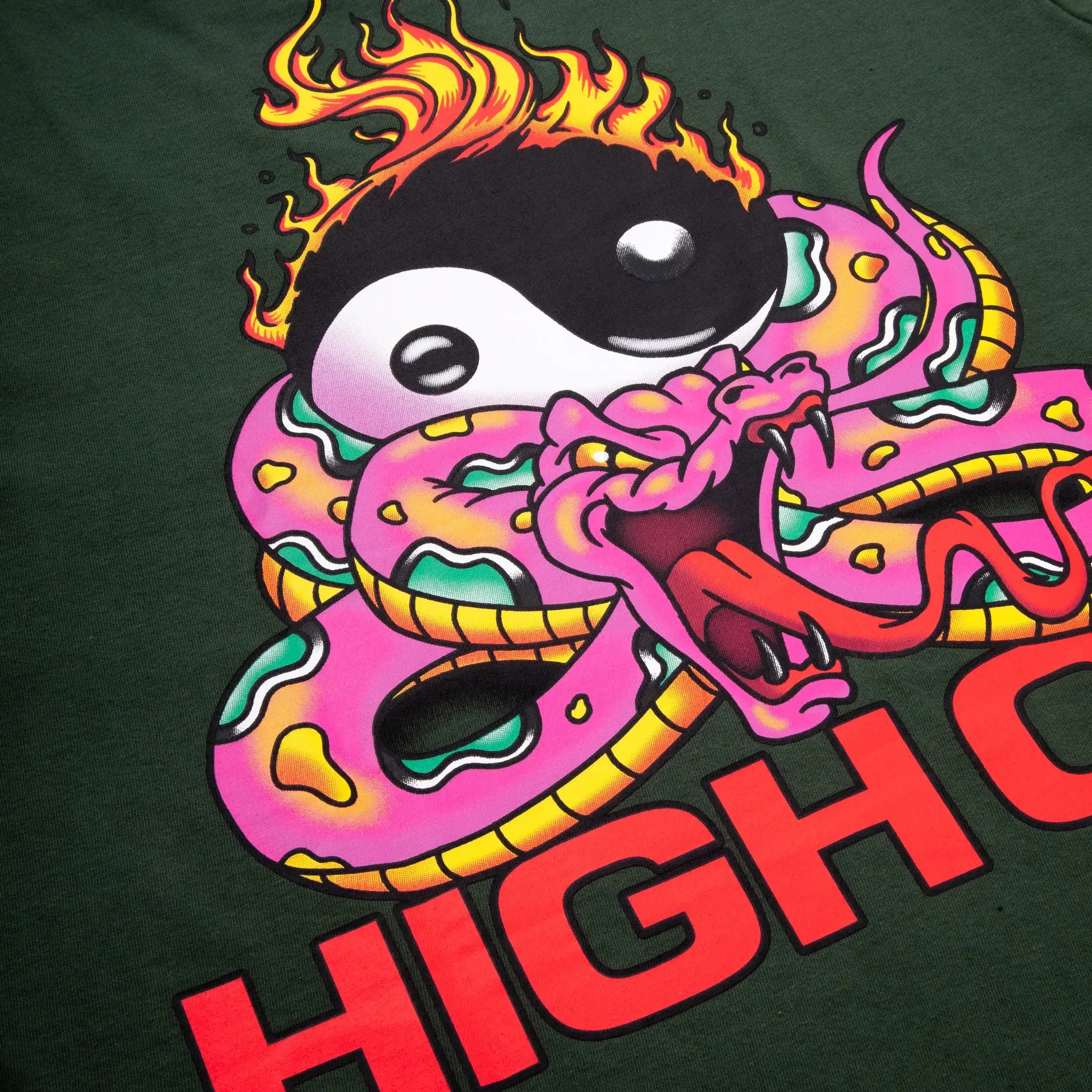 Tee Viper Dark Green - Four Street