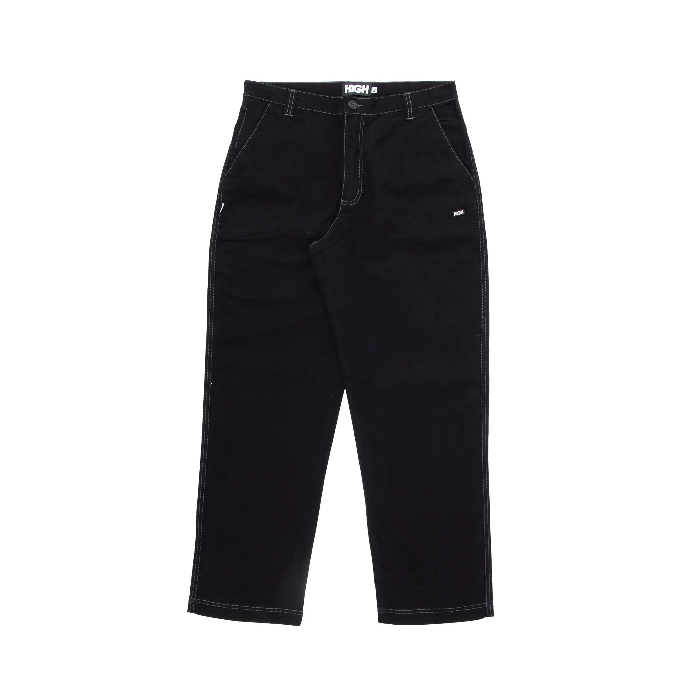 Twill Pants Target Black - Four Street