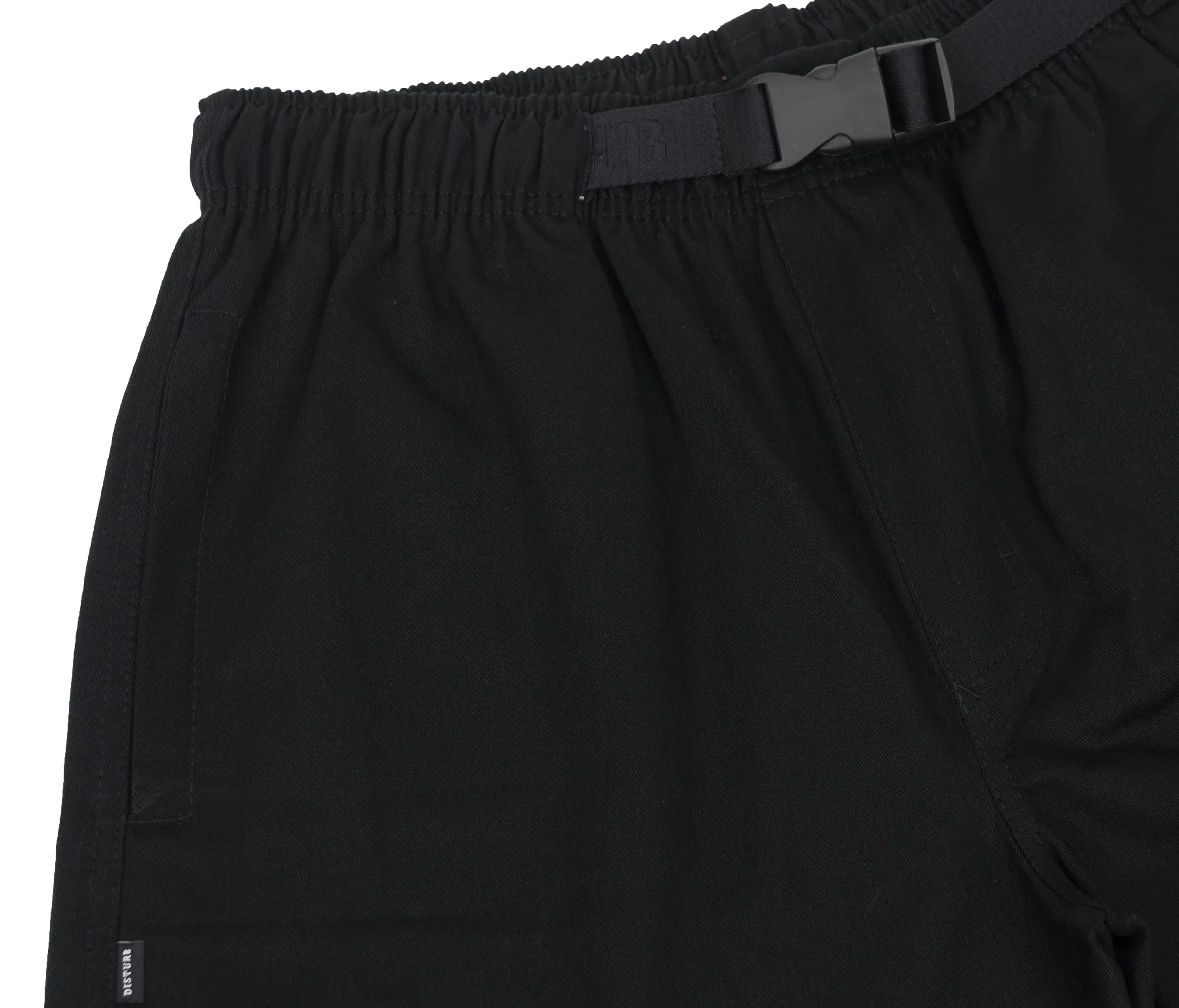 Vintage Twill Shorts in Black - Four Street