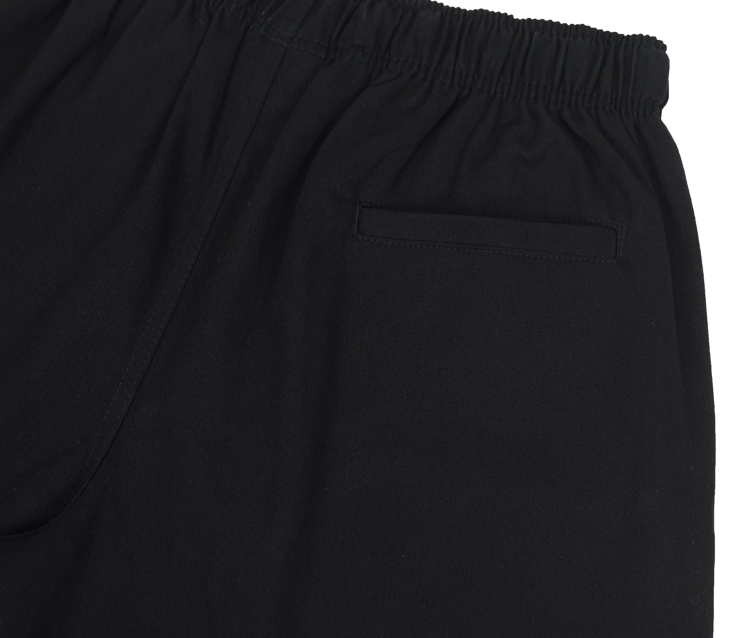 Vintage Twill Shorts in Black - Four Street