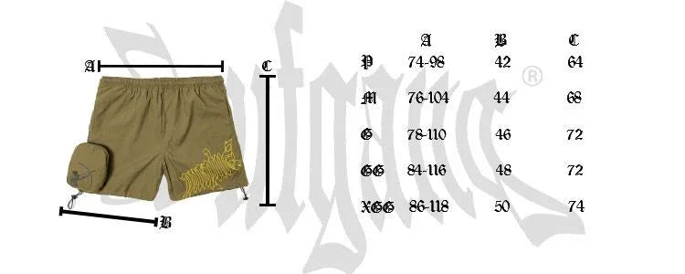 Shorts Bolso Removível "Verde" - Four Street