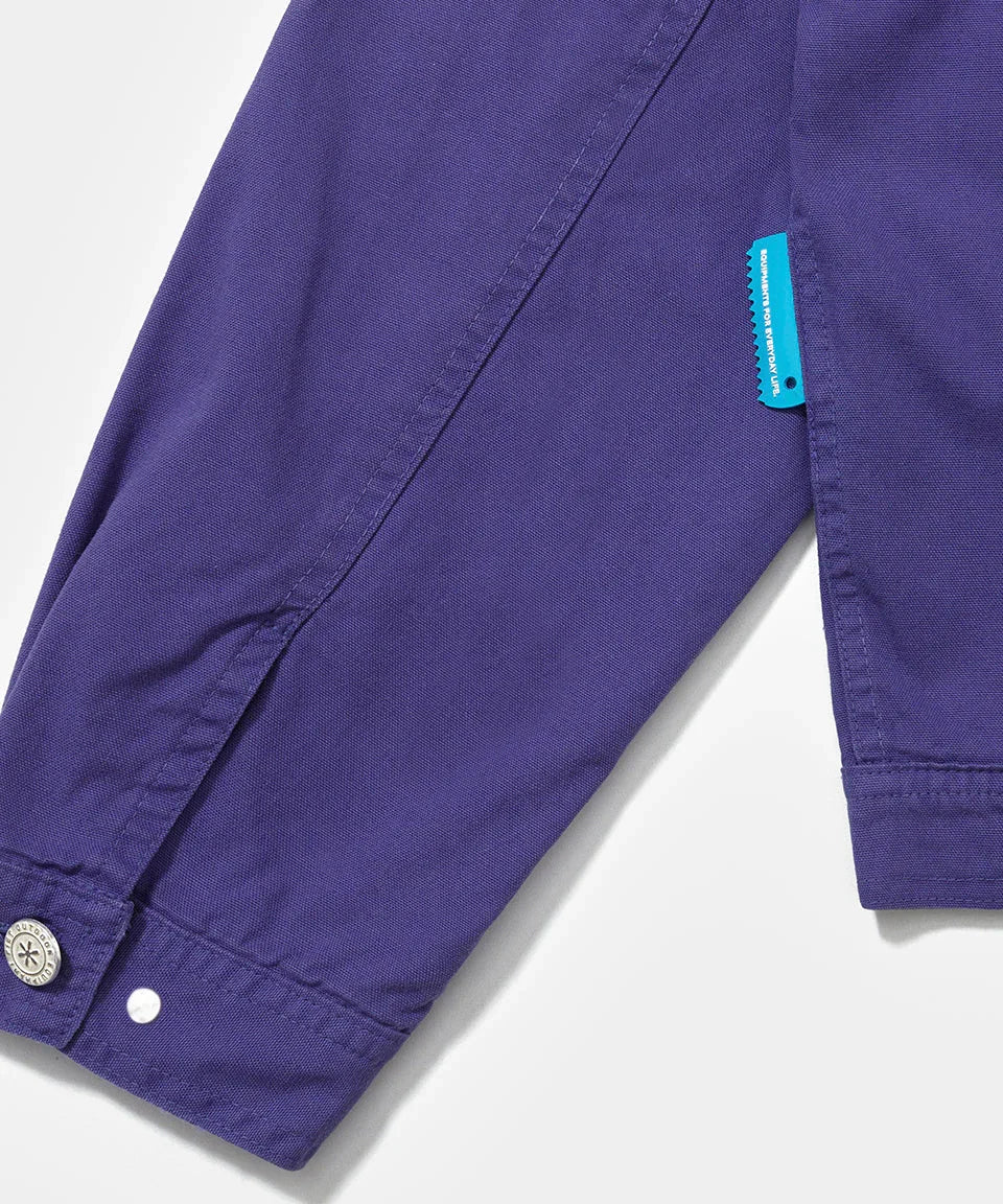 Distressed Worker Jacket - Carbon - Four Street