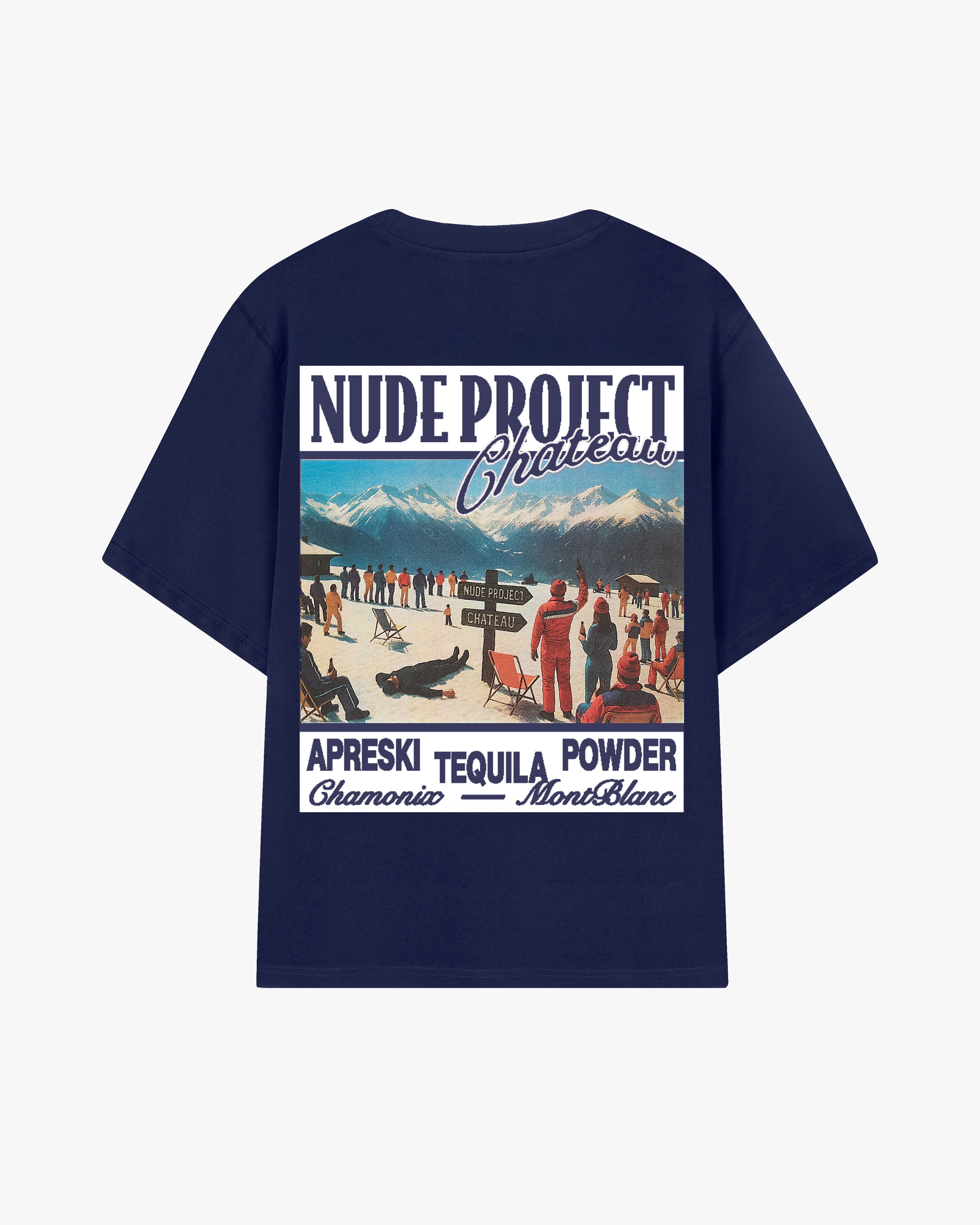 Chamonix Tee Navy