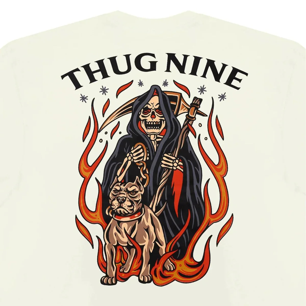 CAMISETA FLAMING REAPER - Four Street