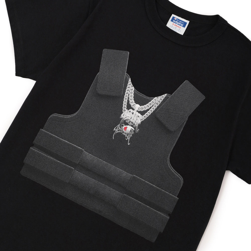 BALLISYTIC VEST TEE BLACK