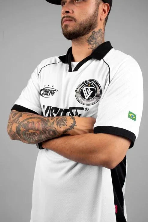 JERSEY RETRO CLASSIC BRANCA "WORLD CUP 2022" - Four Street