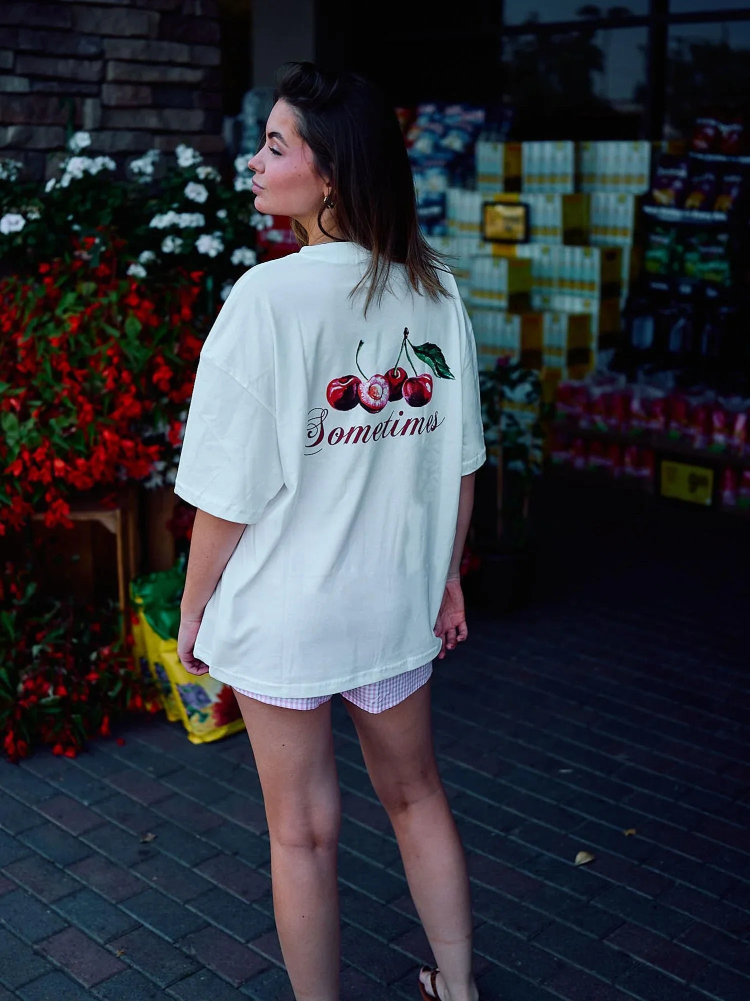 Camiseta Boxy Cherry - Four Street