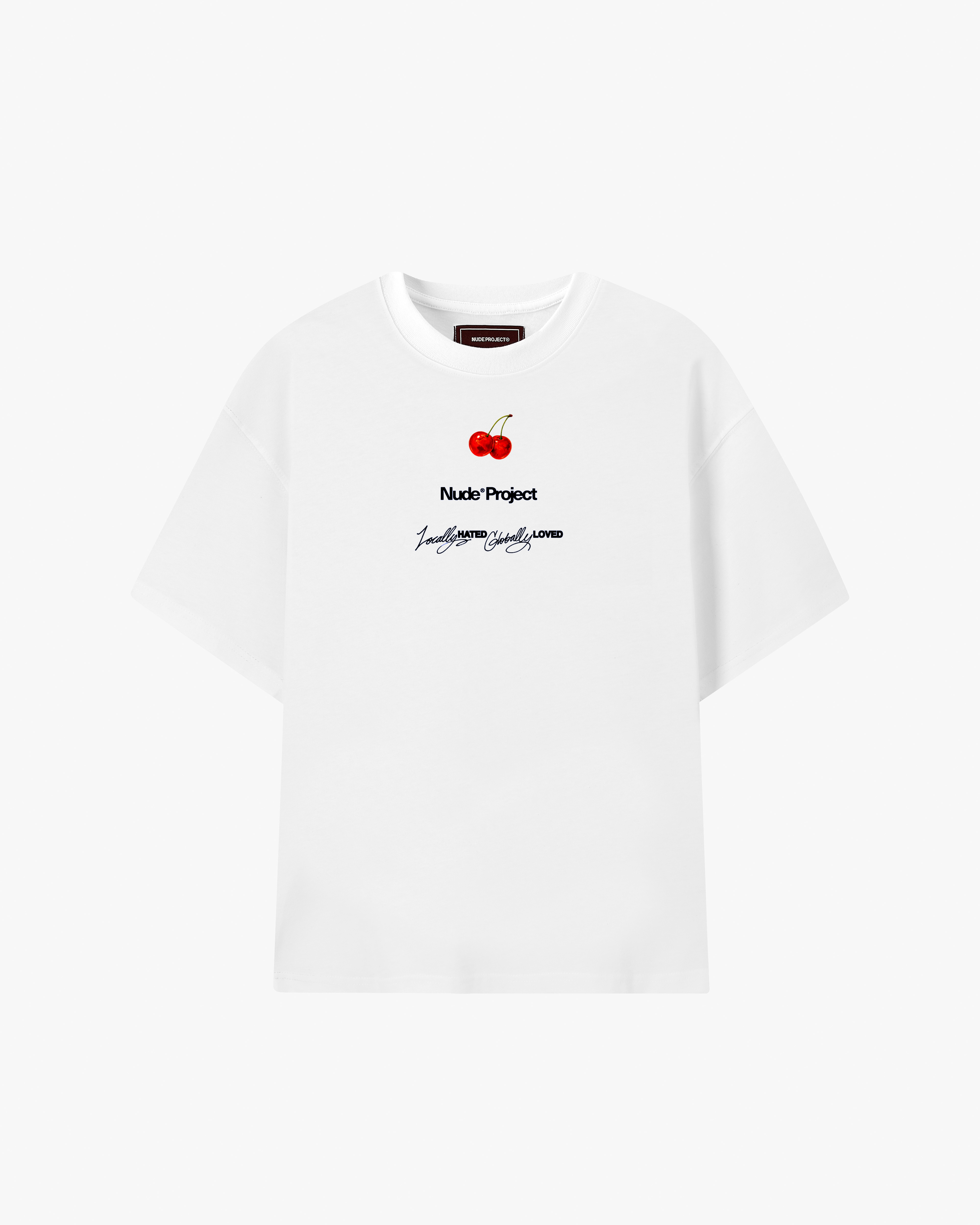 Nude Tour Tee White