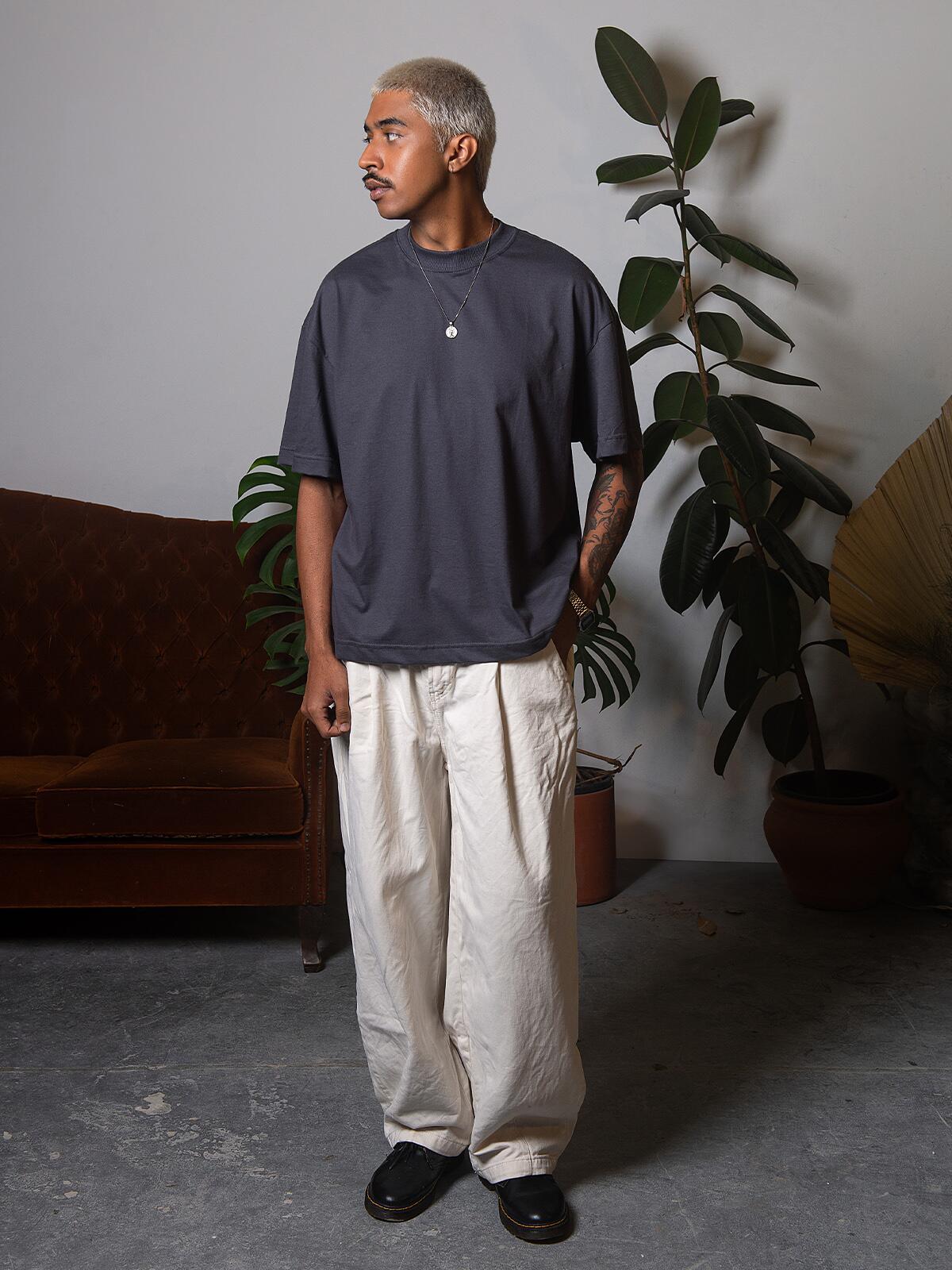 Camiseta Boxy Cinza - Four Street