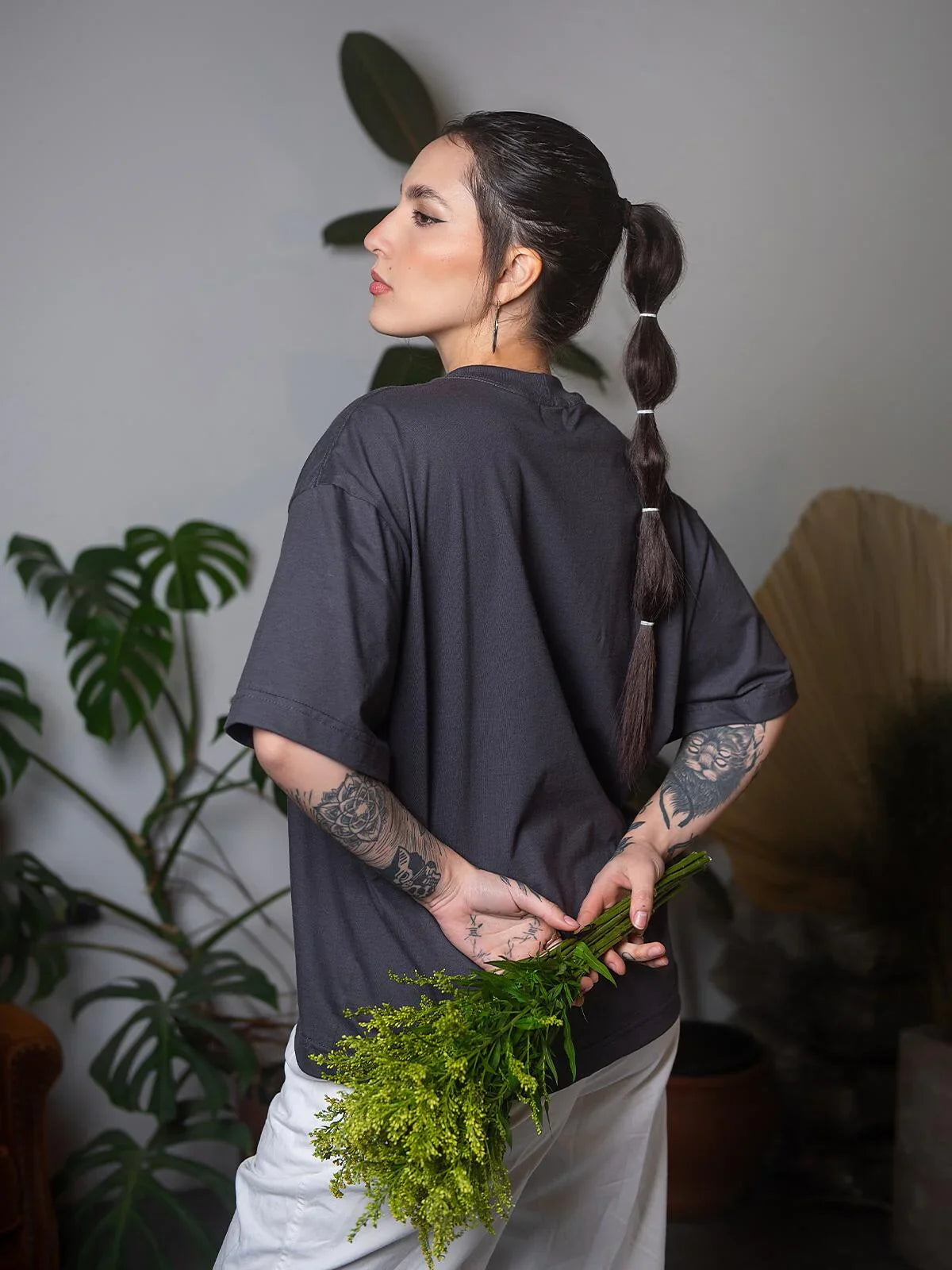 Camiseta Boxy Cinza - Four Street