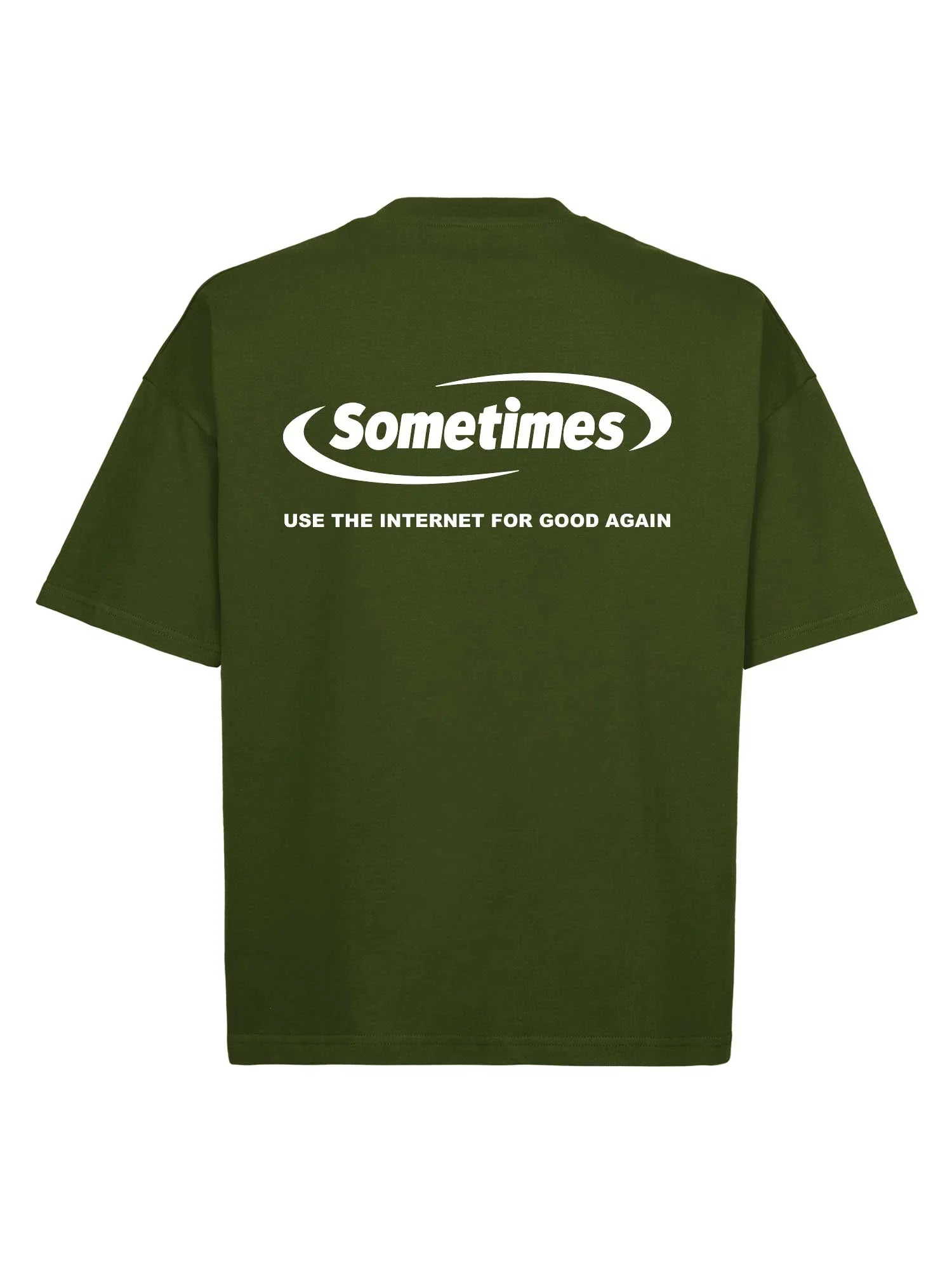 Camiseta Boxy Verde Good Again - Four Street