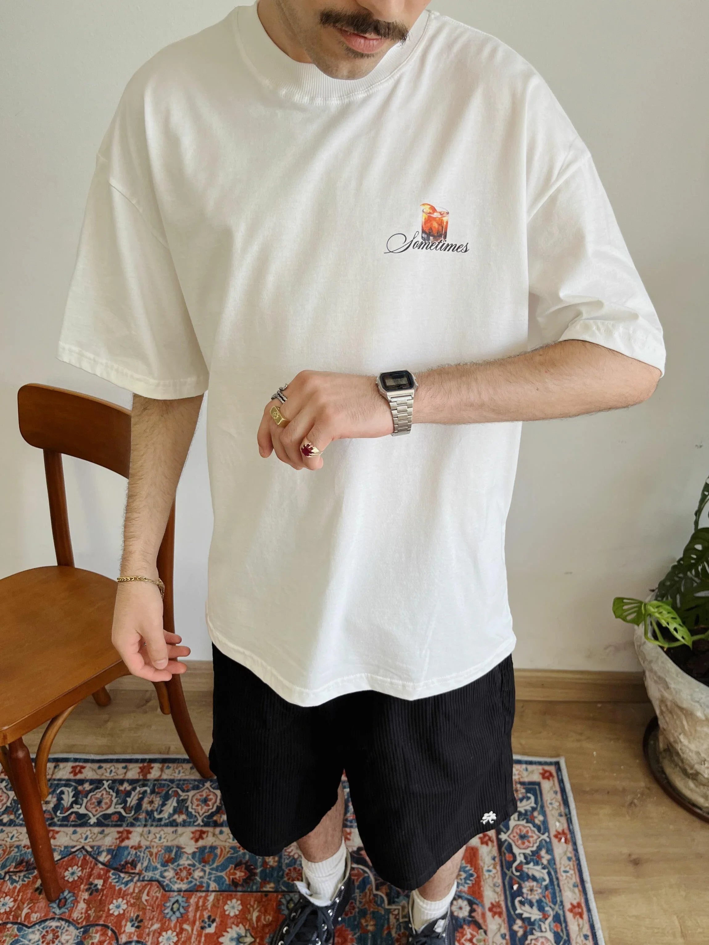 Camiseta Boxy Negroni - Four Street