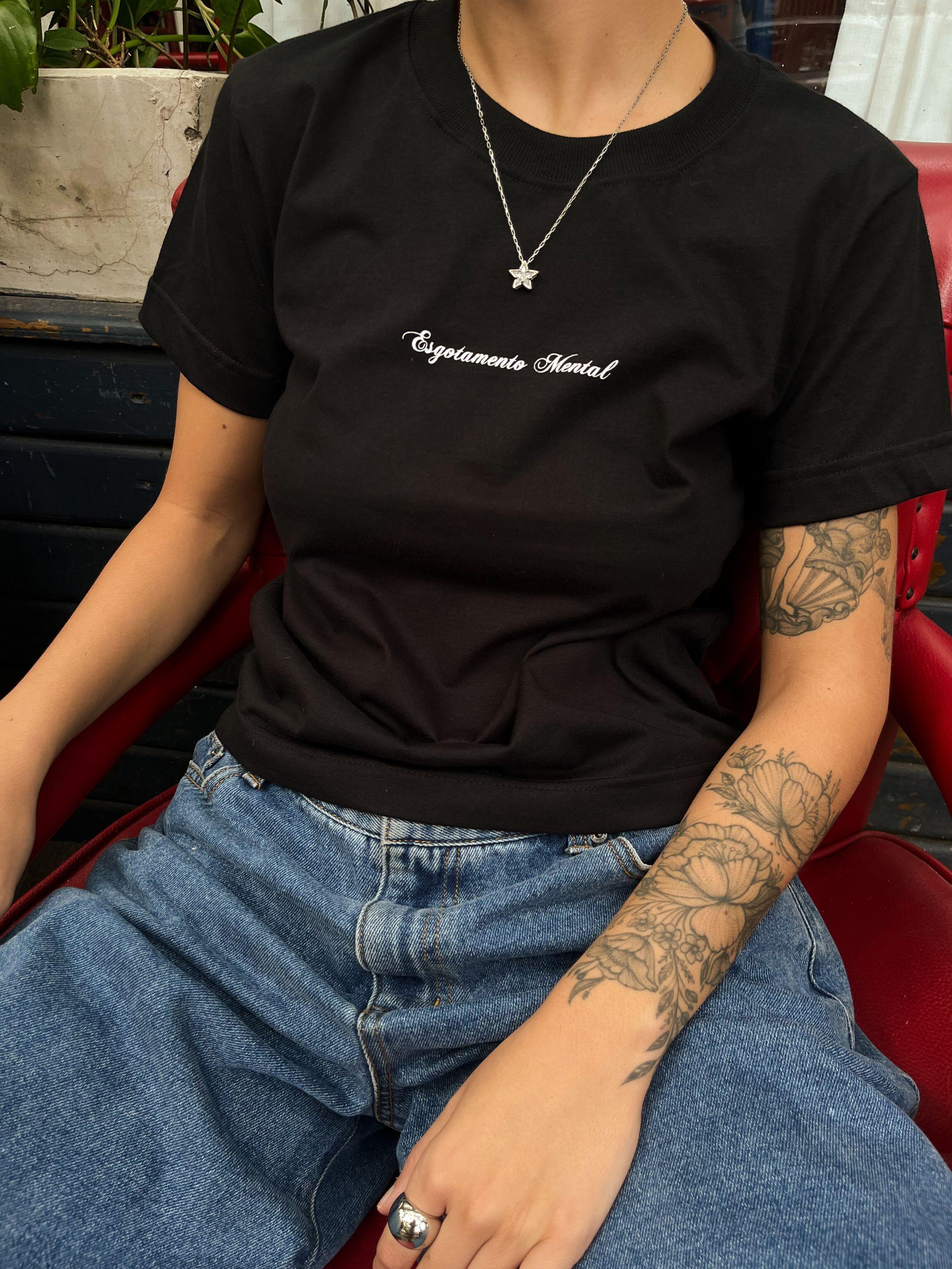 Baby Tee Esgotamento Mental - Four Street