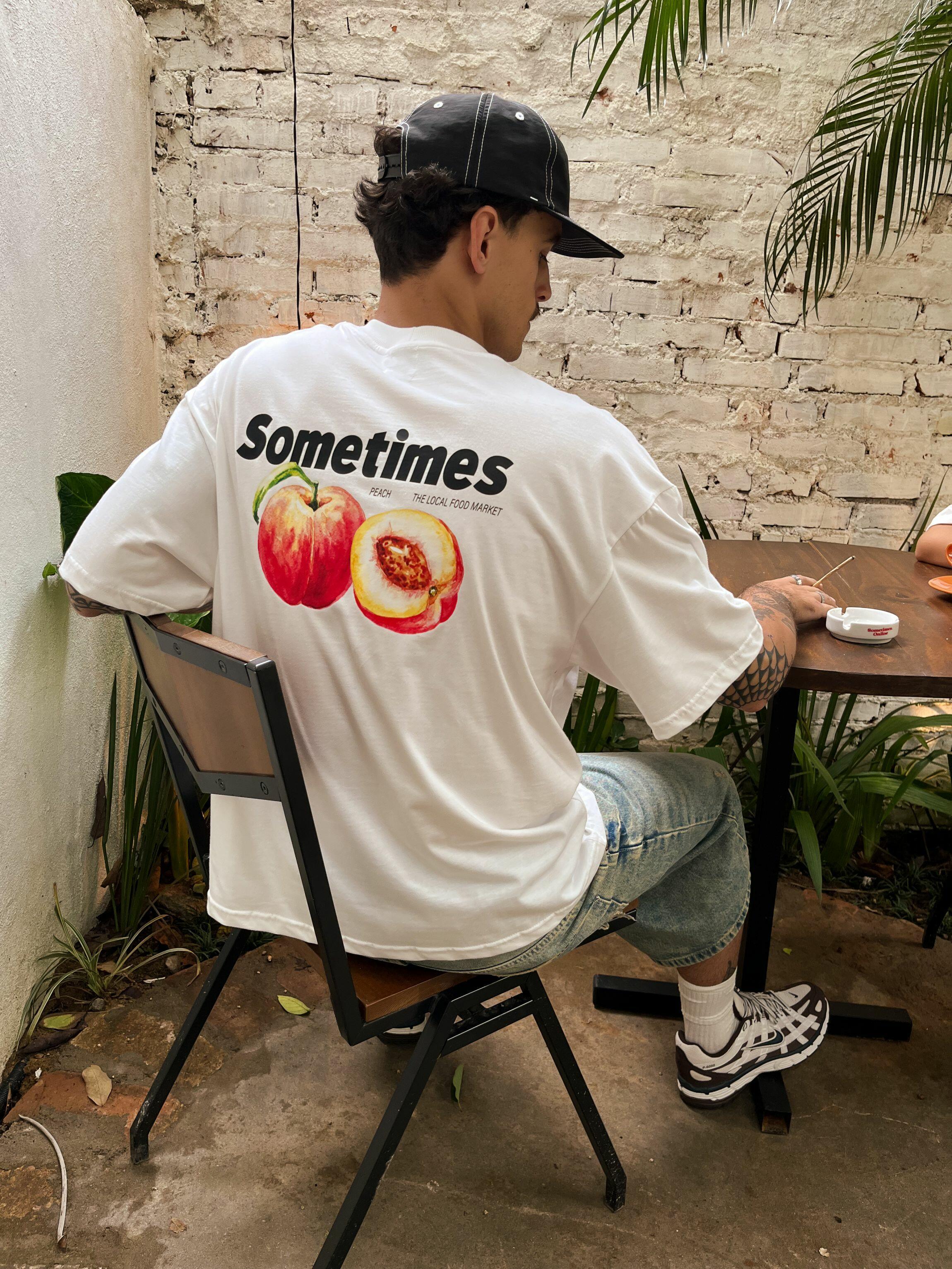 Camiseta Boxy Peach - Four Street