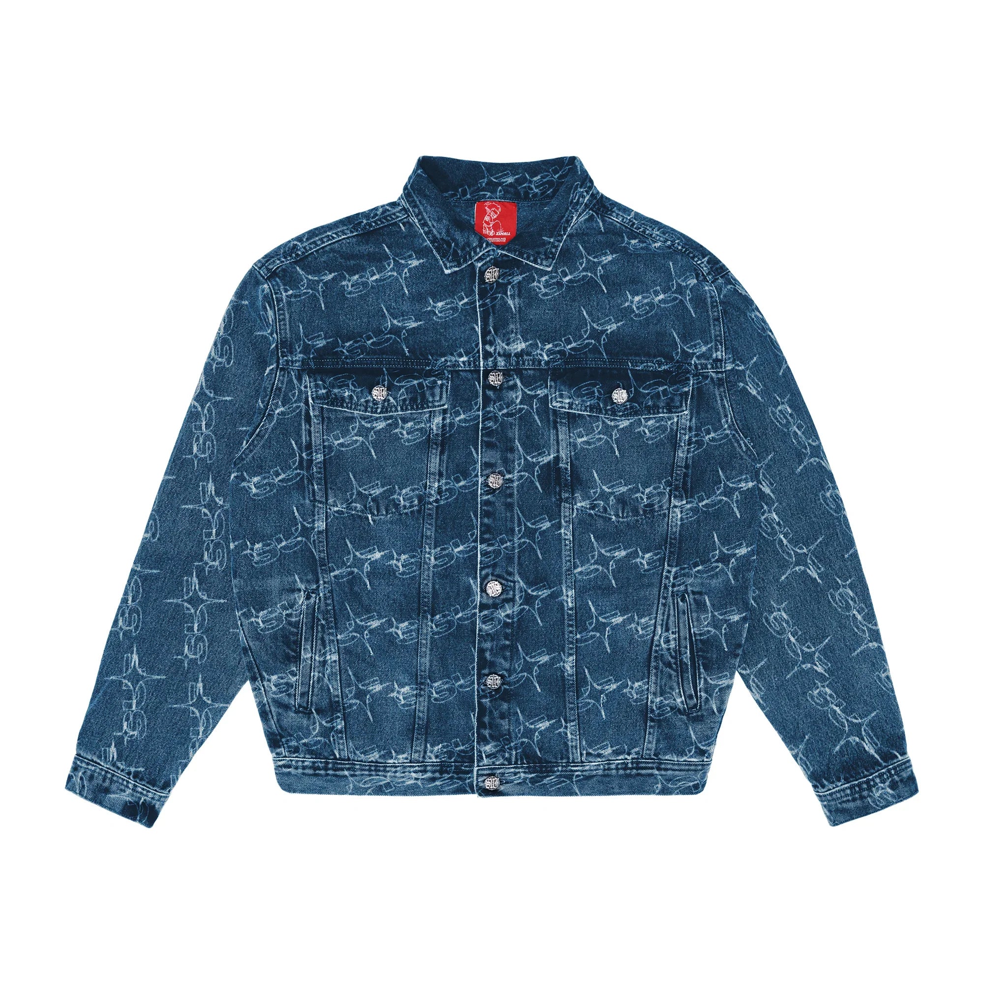 JACKET MONOGRAM SUFSTAR JEANS BLUE - Four Street