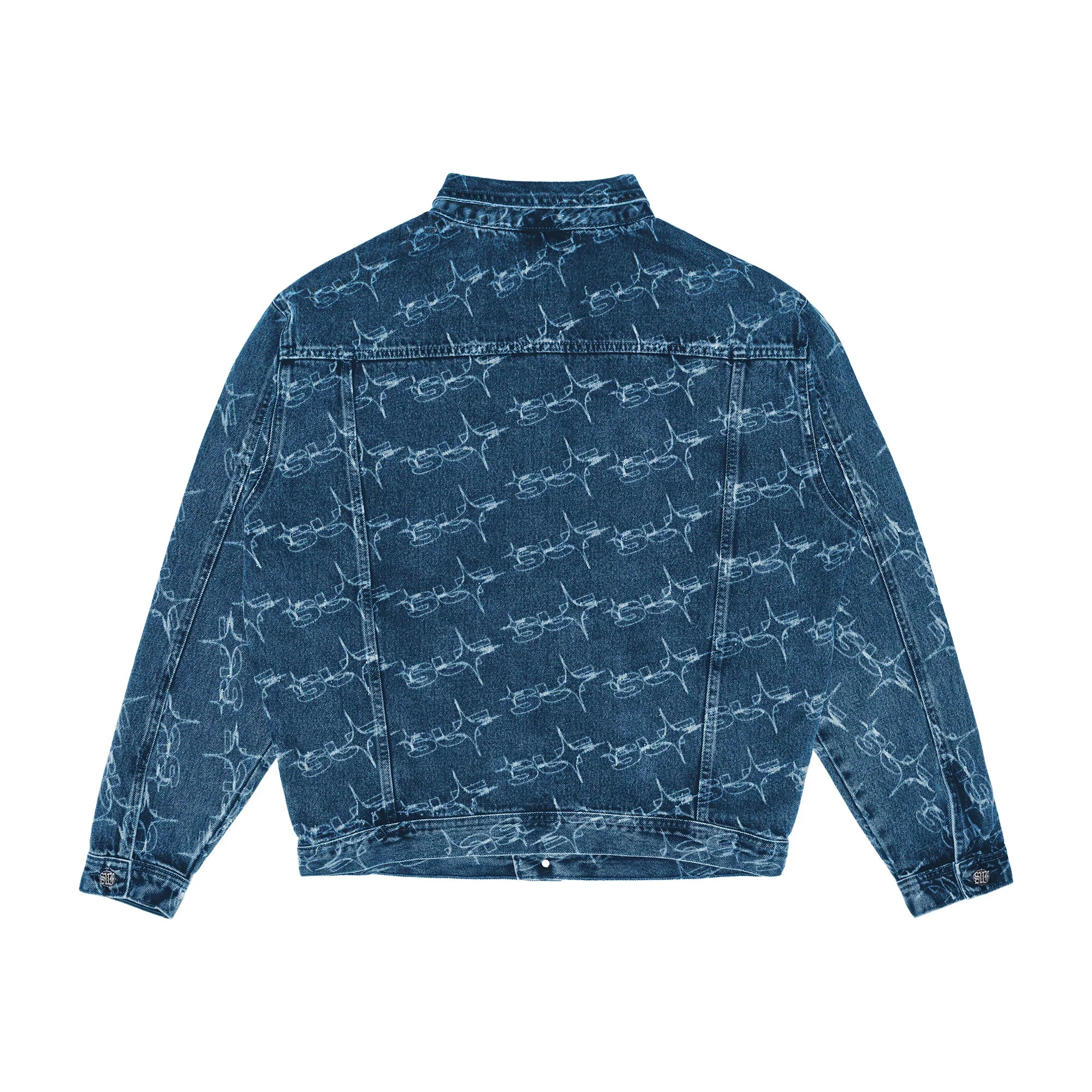 JACKET MONOGRAM SUFSTAR JEANS BLUE - Four Street