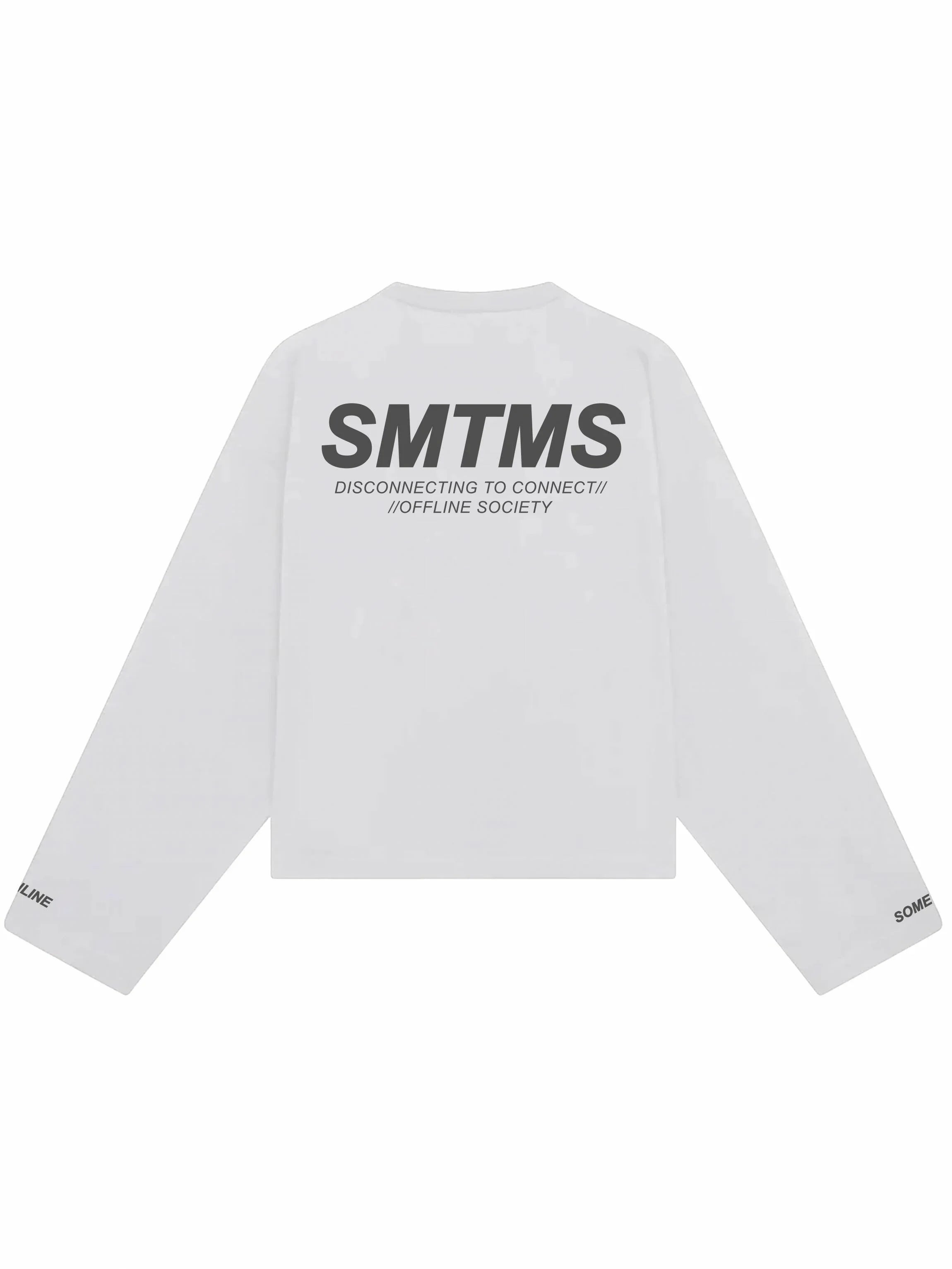 Camiseta Manga Longa SMTMS Off White - Four Street