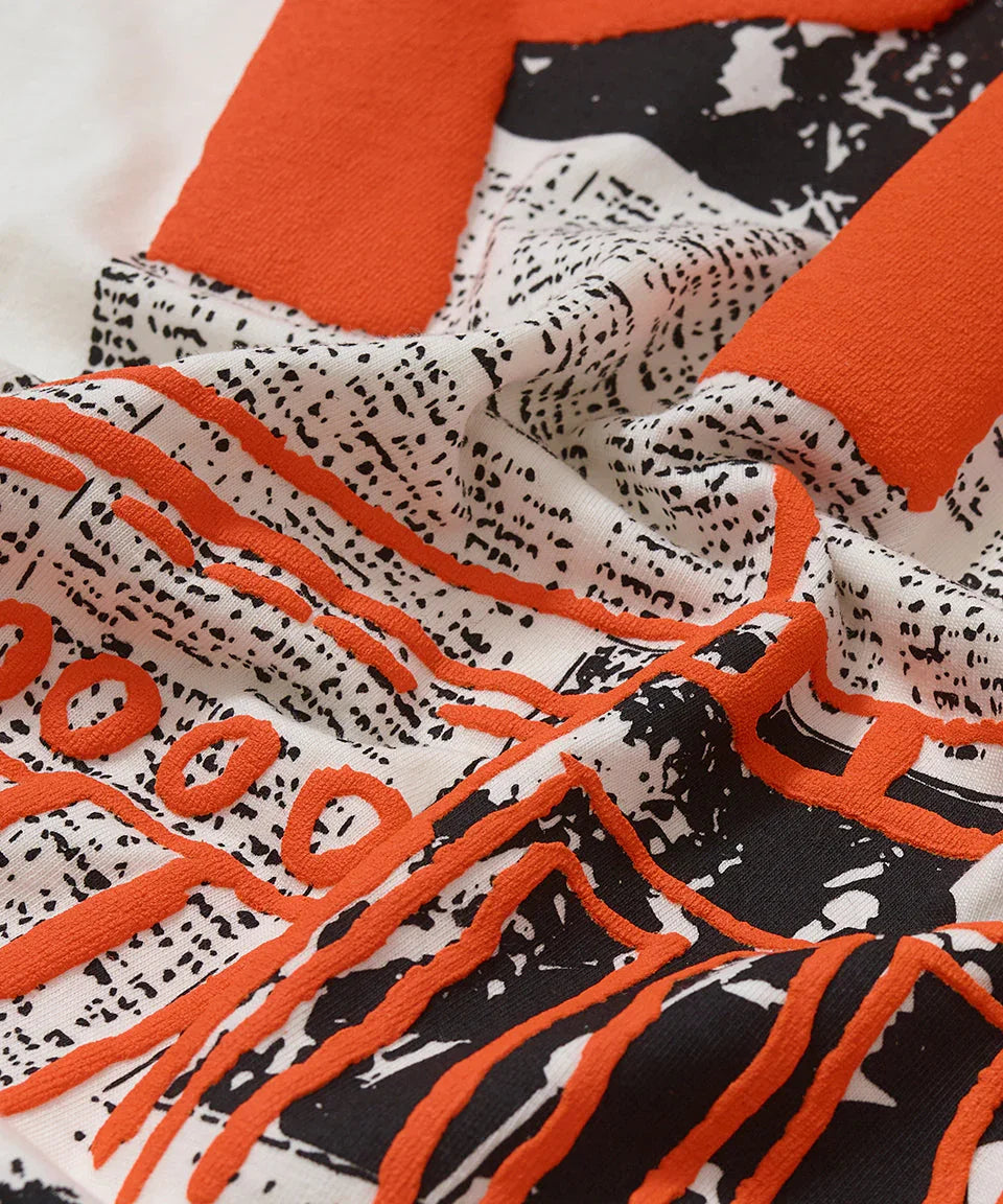 Piet + Pacaembu T-shirt - Bone White - Four Street