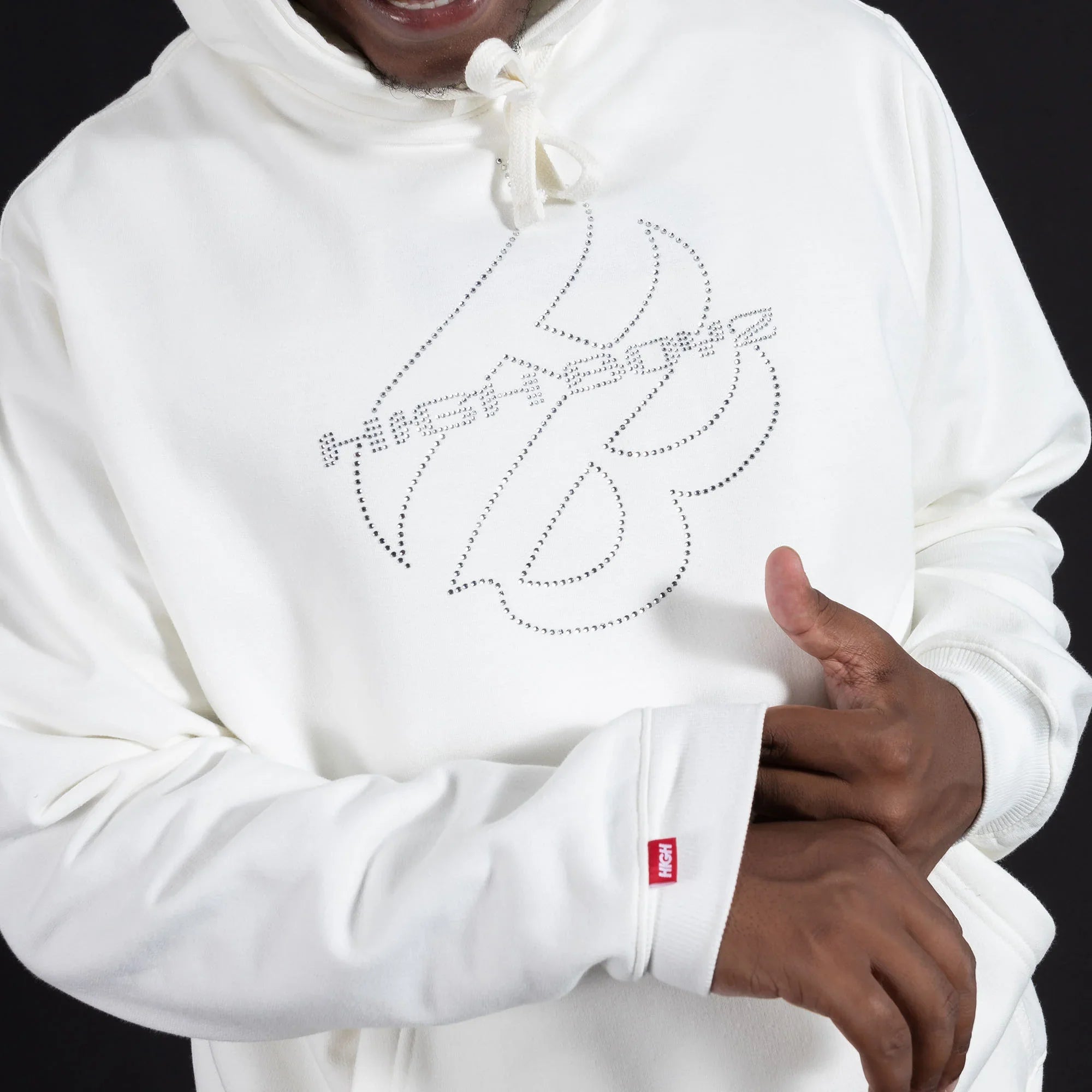 Hoodie Fella White - Four Street