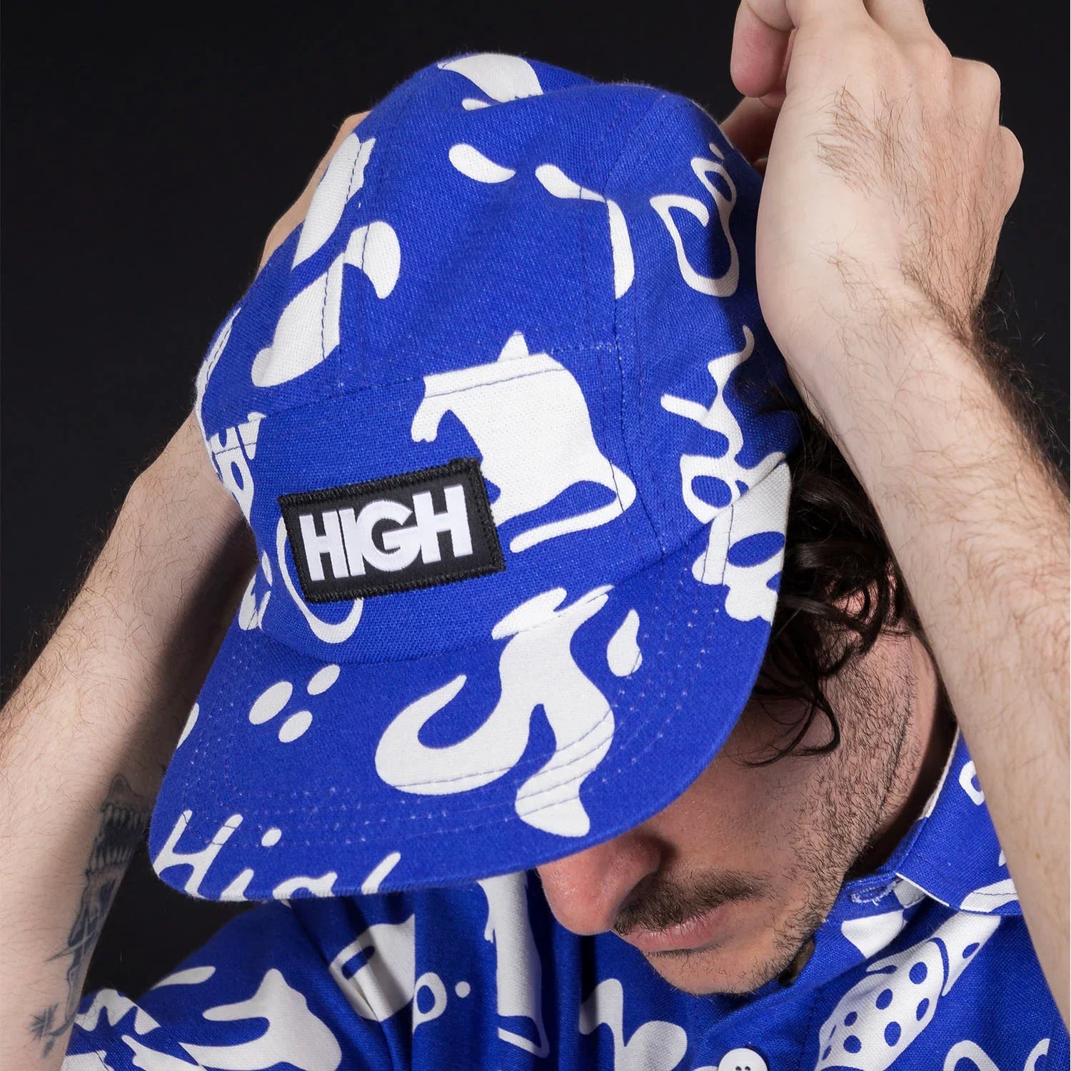 5 Panel Overall Blue - Four Street