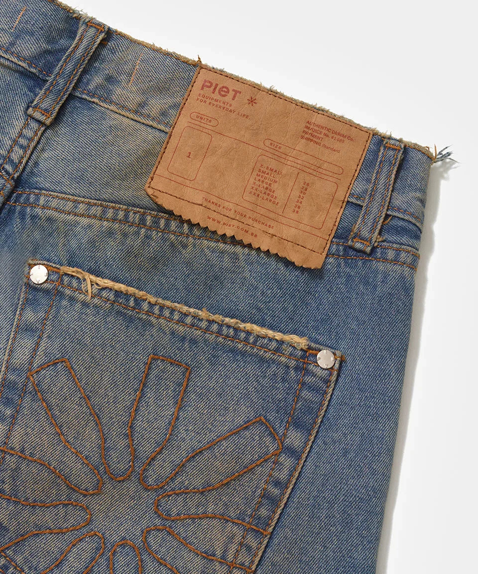 Piet x Swarovski Denim Pants - Four Street