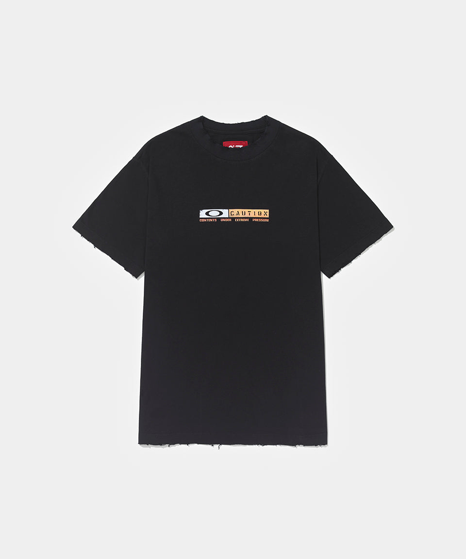 Camiseta Piet + Oakley Caution - Vintage Black