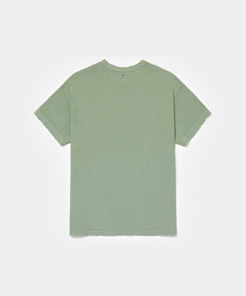 I Obey Fitted Tee - Light olive - Four Street