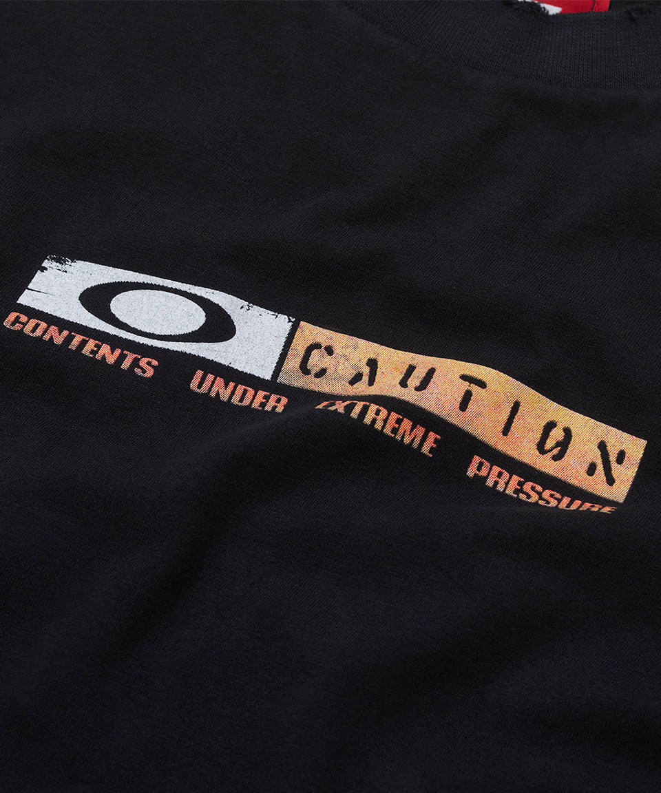 Camiseta Piet + Oakley Caution - Vintage Black