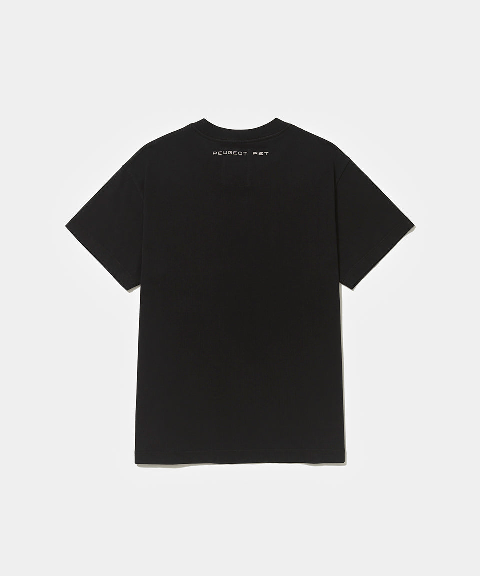 Piet + Peugeot Camiseta Lion - Preta