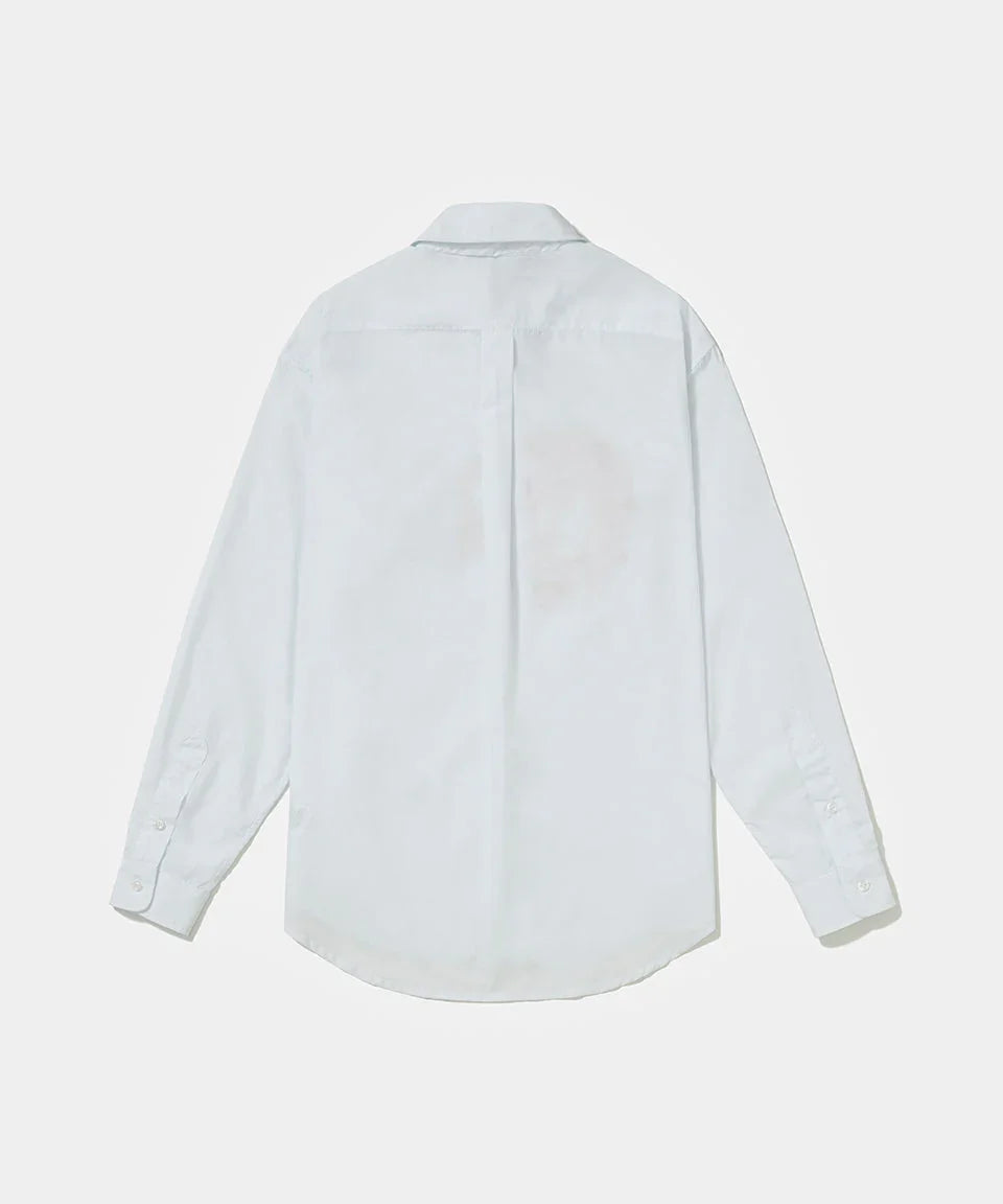 Football Long Sleeve Shirt White - Four Street