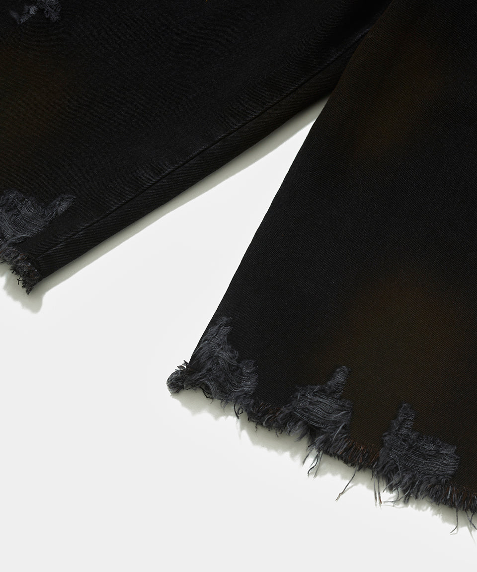 Calça Capri Black Denim