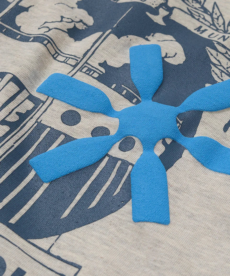 Piet + Pacaembu T-shirt - Grey - Four Street