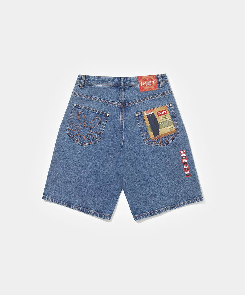 Brand New Shorts Washed Denin - Four Street