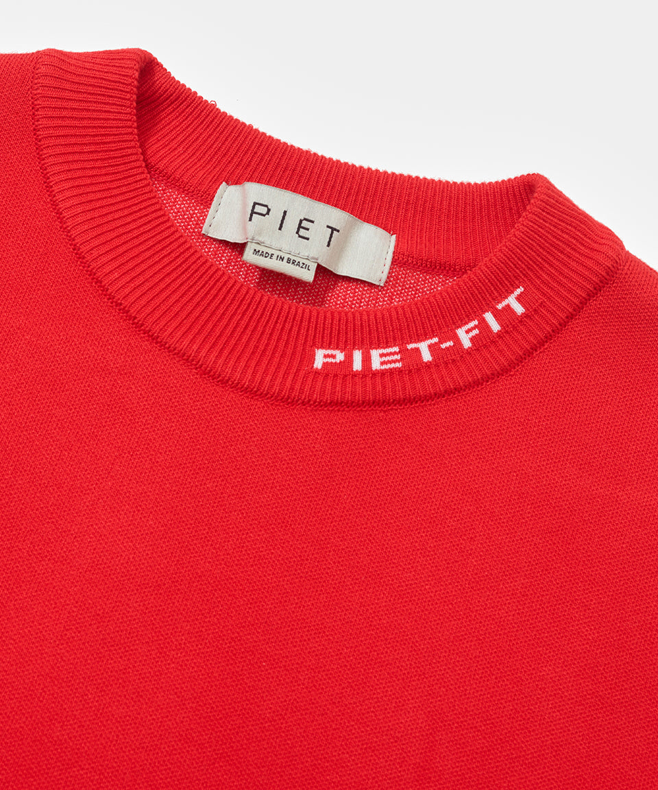 Suéter Fitted - Vermelho