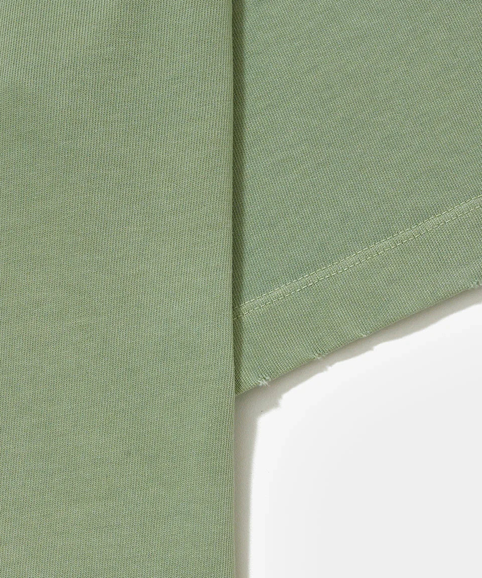 Gems Distressed Tee - Olive - Four Street