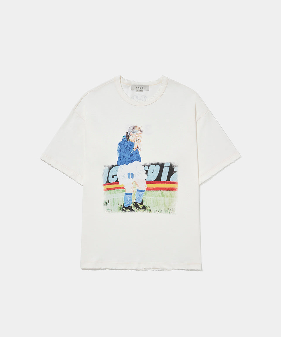 Camiseta PIET 1994 Memory - Bone White