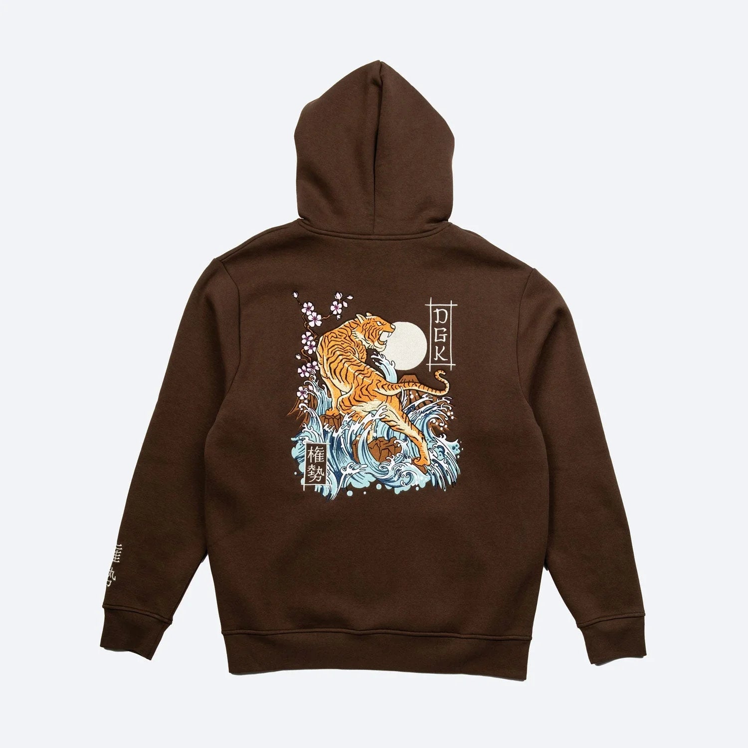 Clout Embroidered Hooded Fleece - Four Street