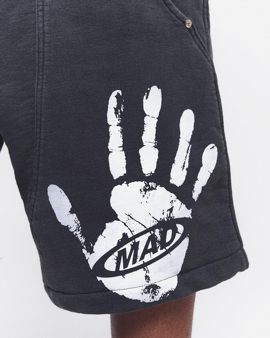 BERMUDA MOLETINHO DOUBLE HAND PRETO - Four Street