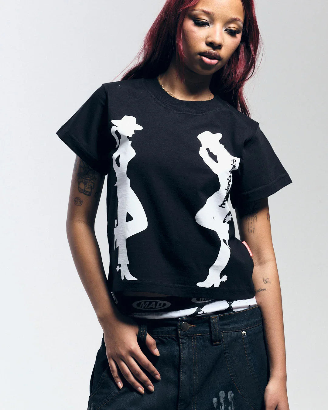 BABY TEE CASALCOWBOY PRETA - Four Street