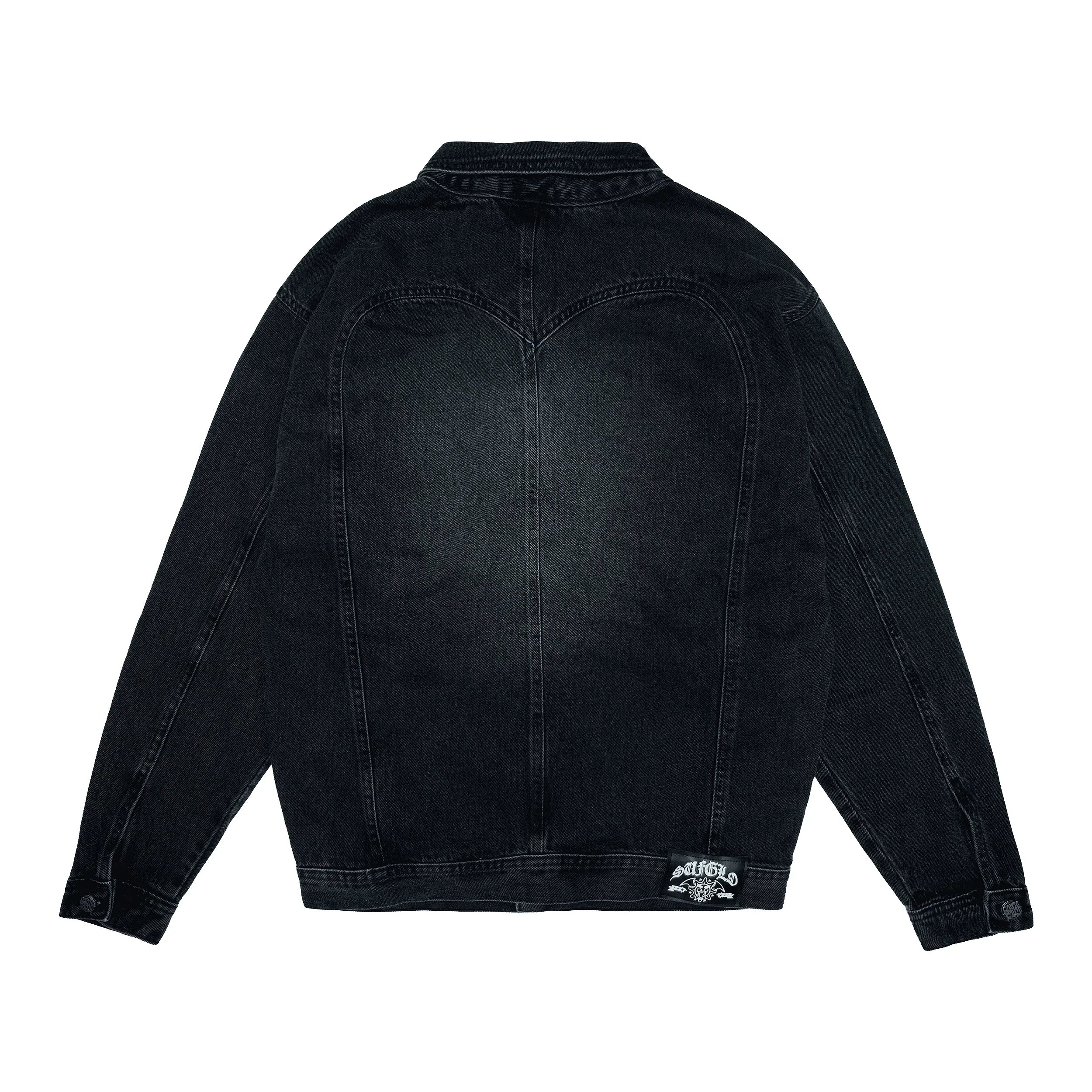JACKET SUFGLO JEANS BLACK - Four Street