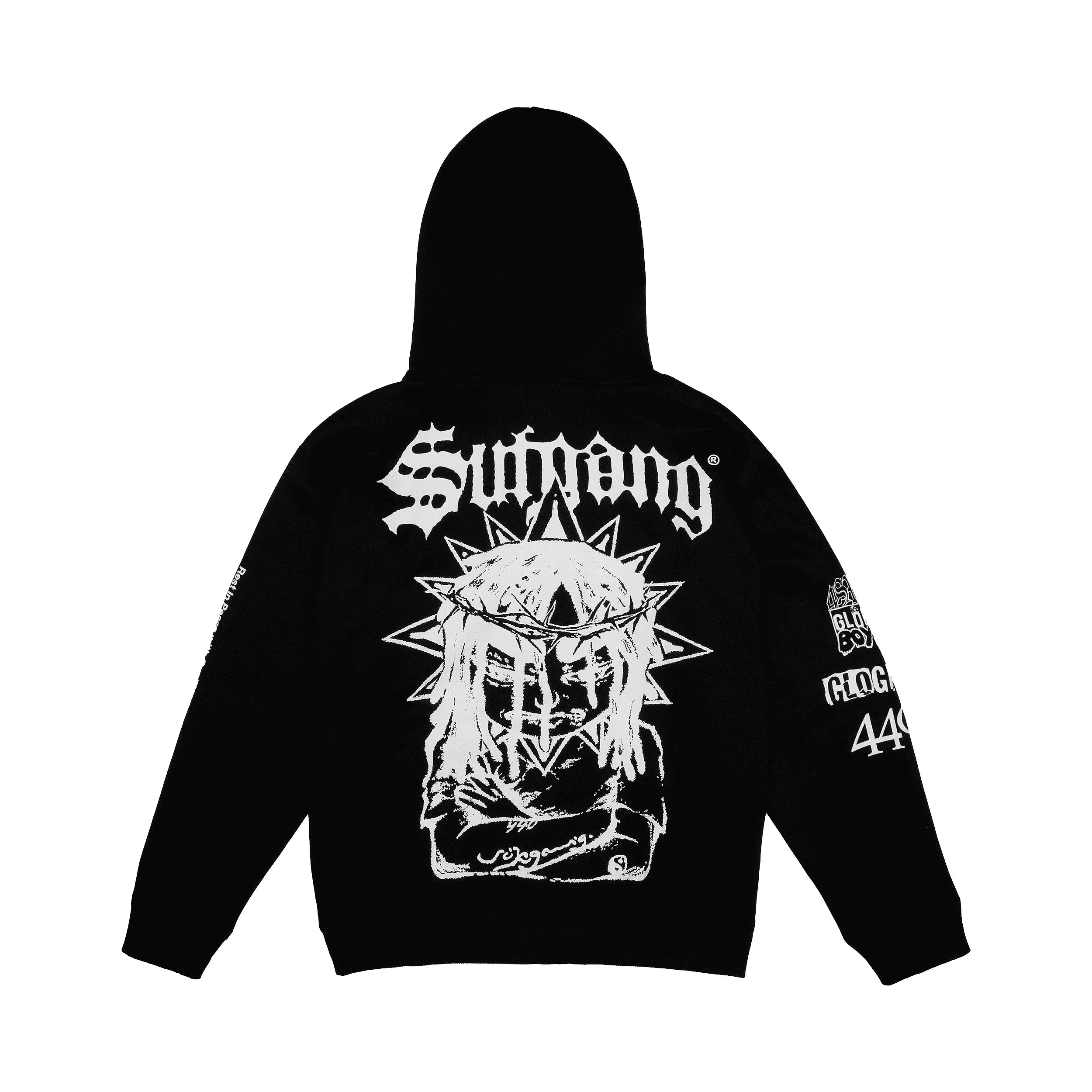 HOODIE ZIPER SOSA BLACK - Four Street