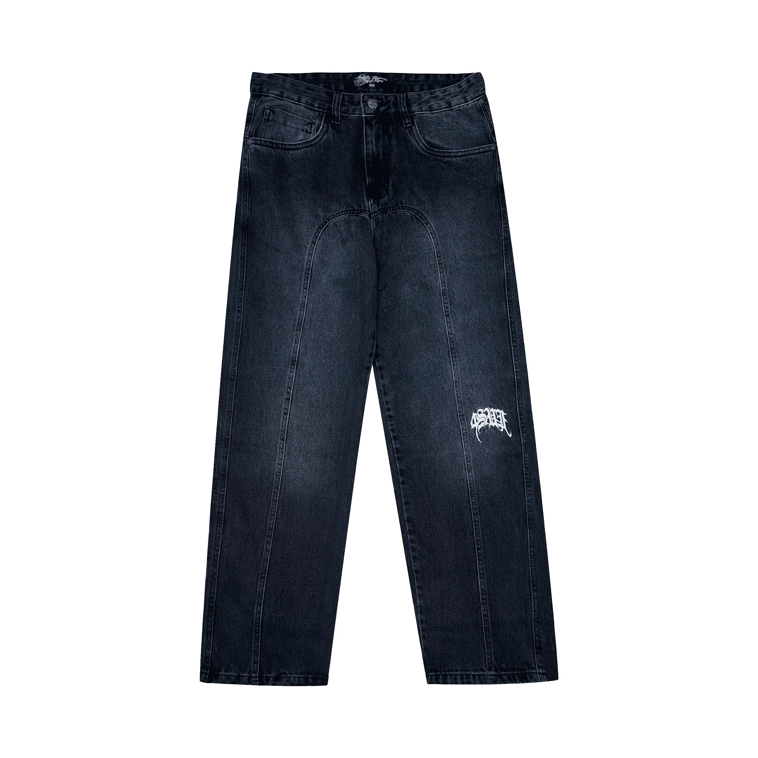 PANTS SUFGLO JEANS BLACK - Four Street