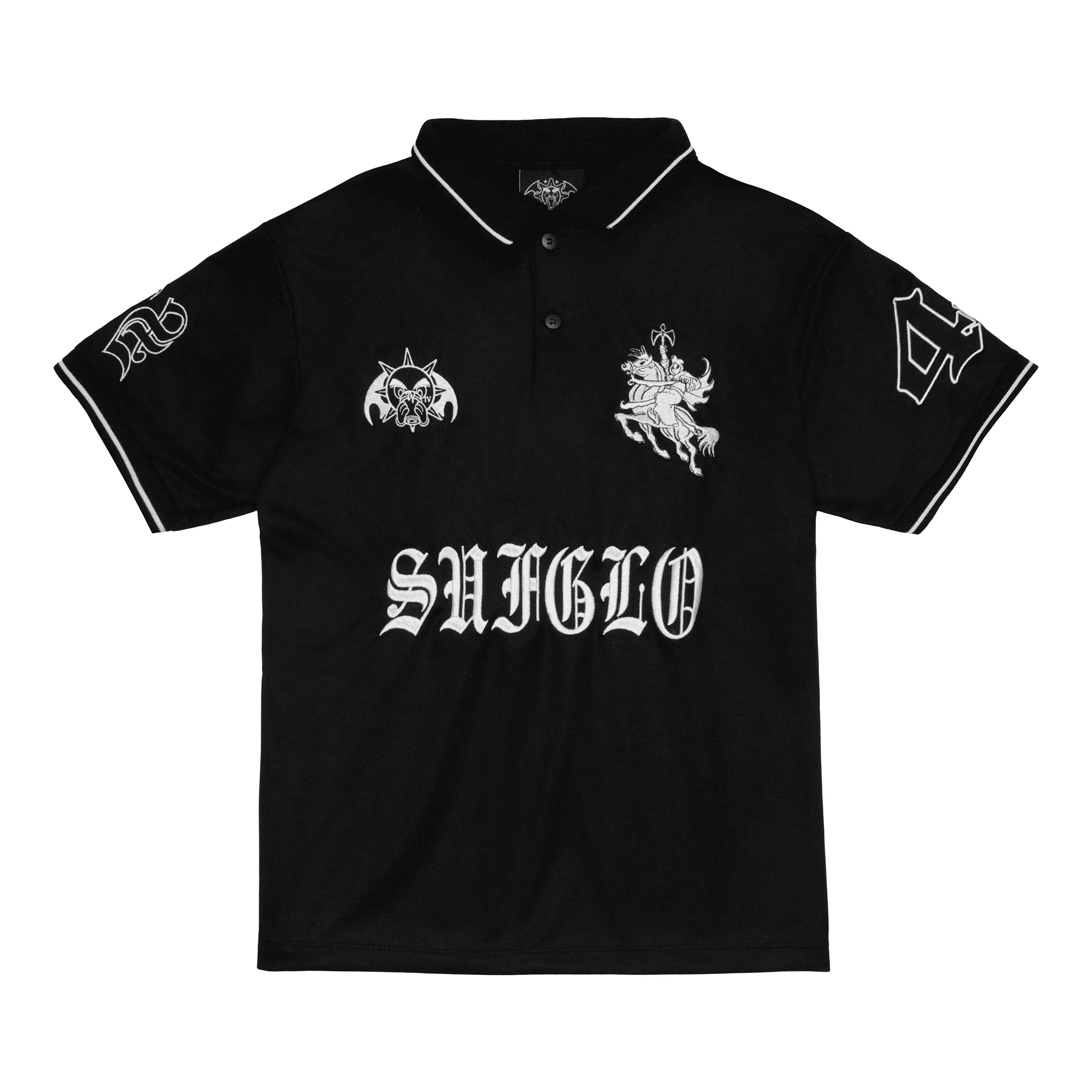 SUFGLO POLO BLACK - Four Street
