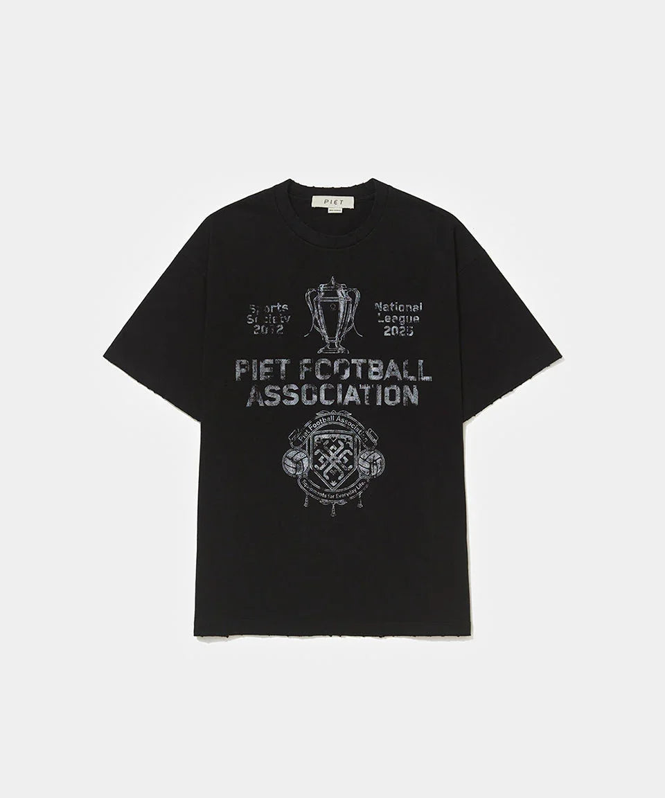 Football Association T-shirt Black - Four Street