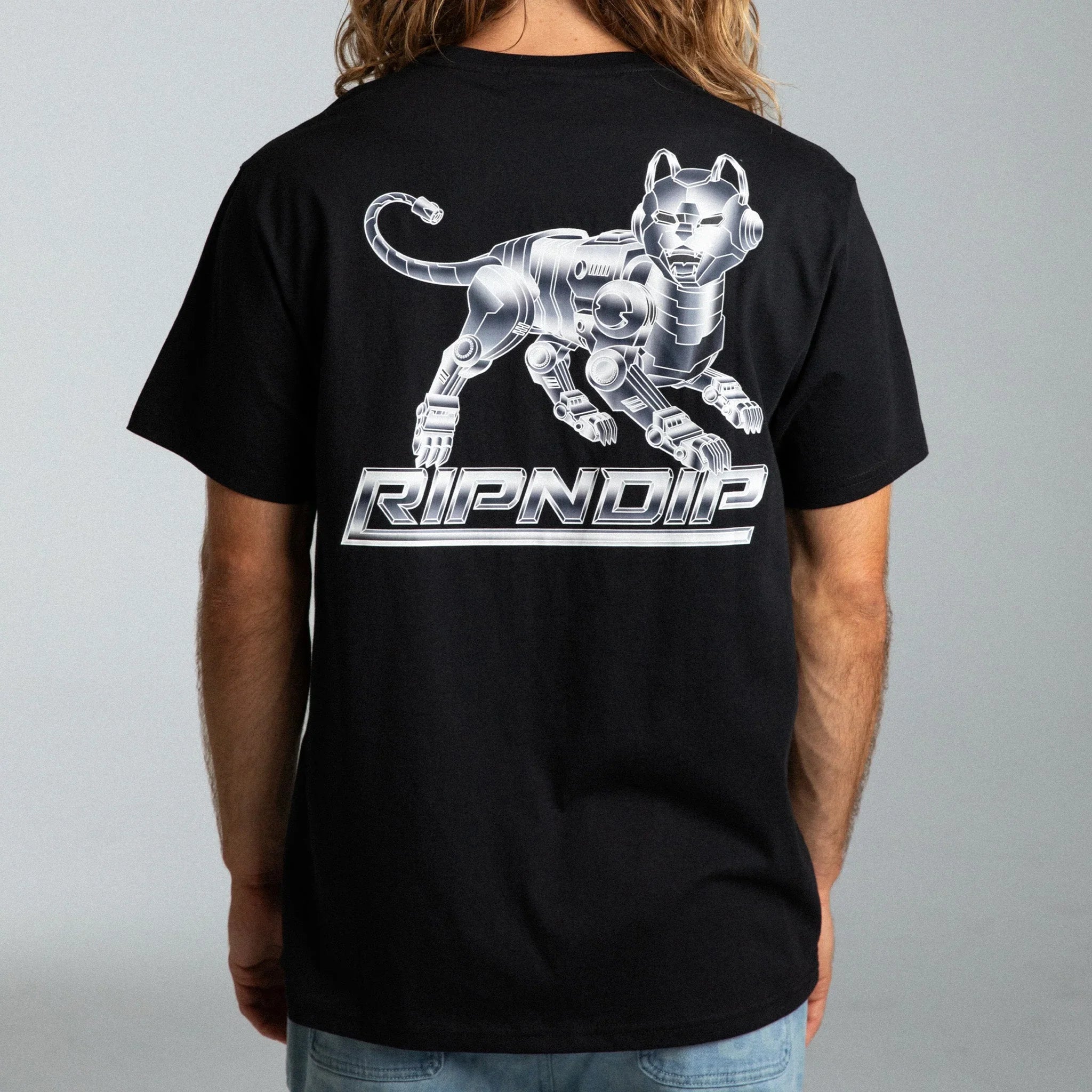 Robo Nerm Tee (Black) - Camiseta - Four Street