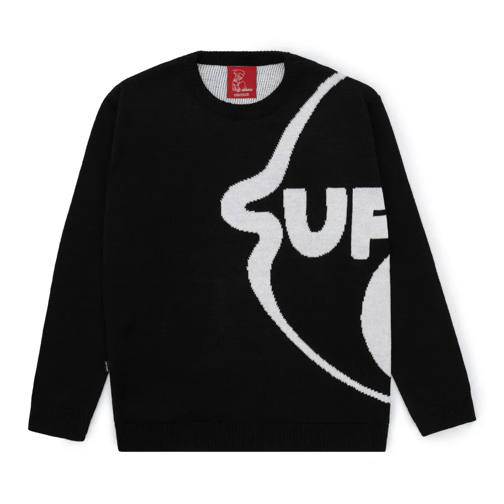 TRICOT SUFGANG YING YANG BLACK - Four Street