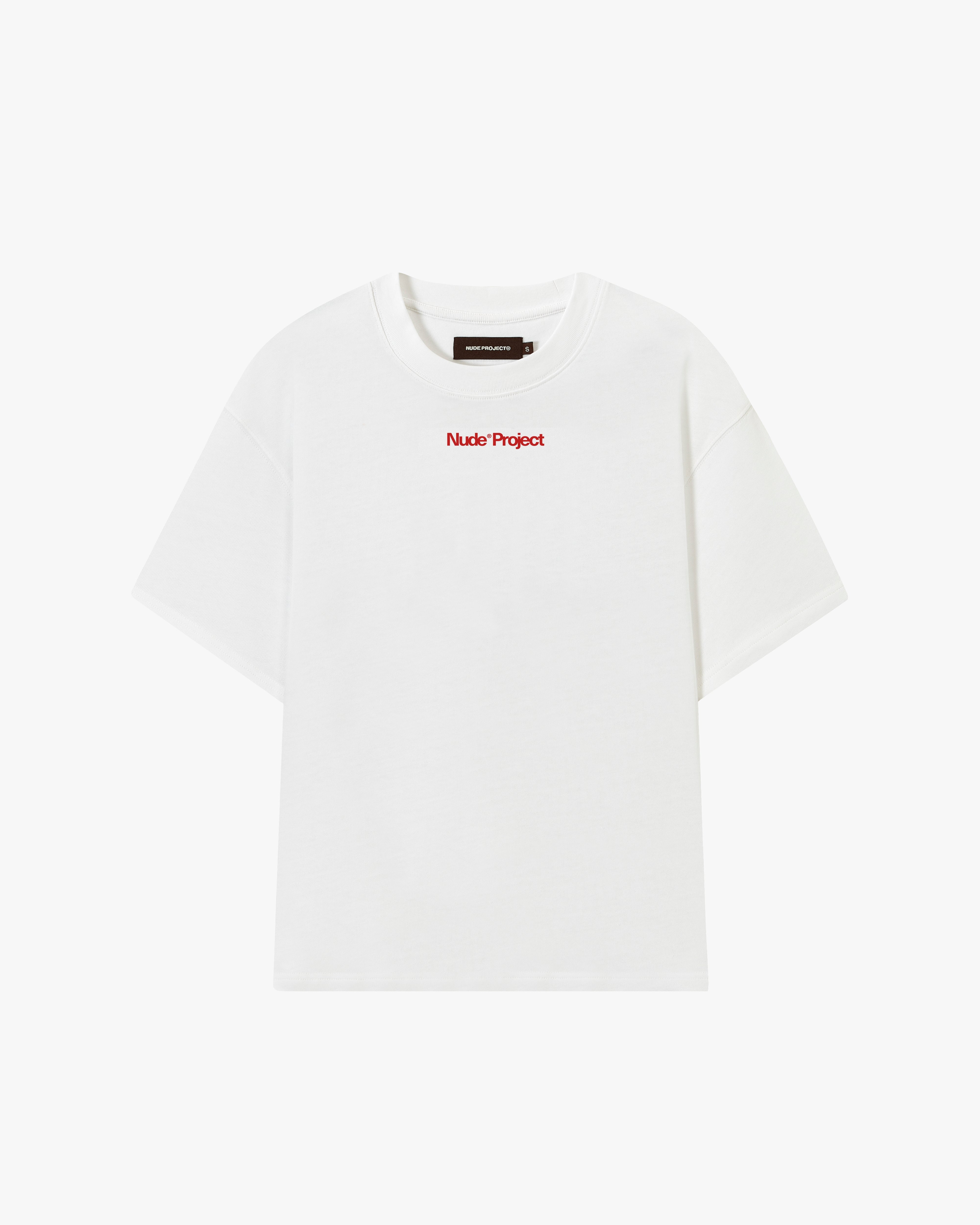 9-5 Tee White