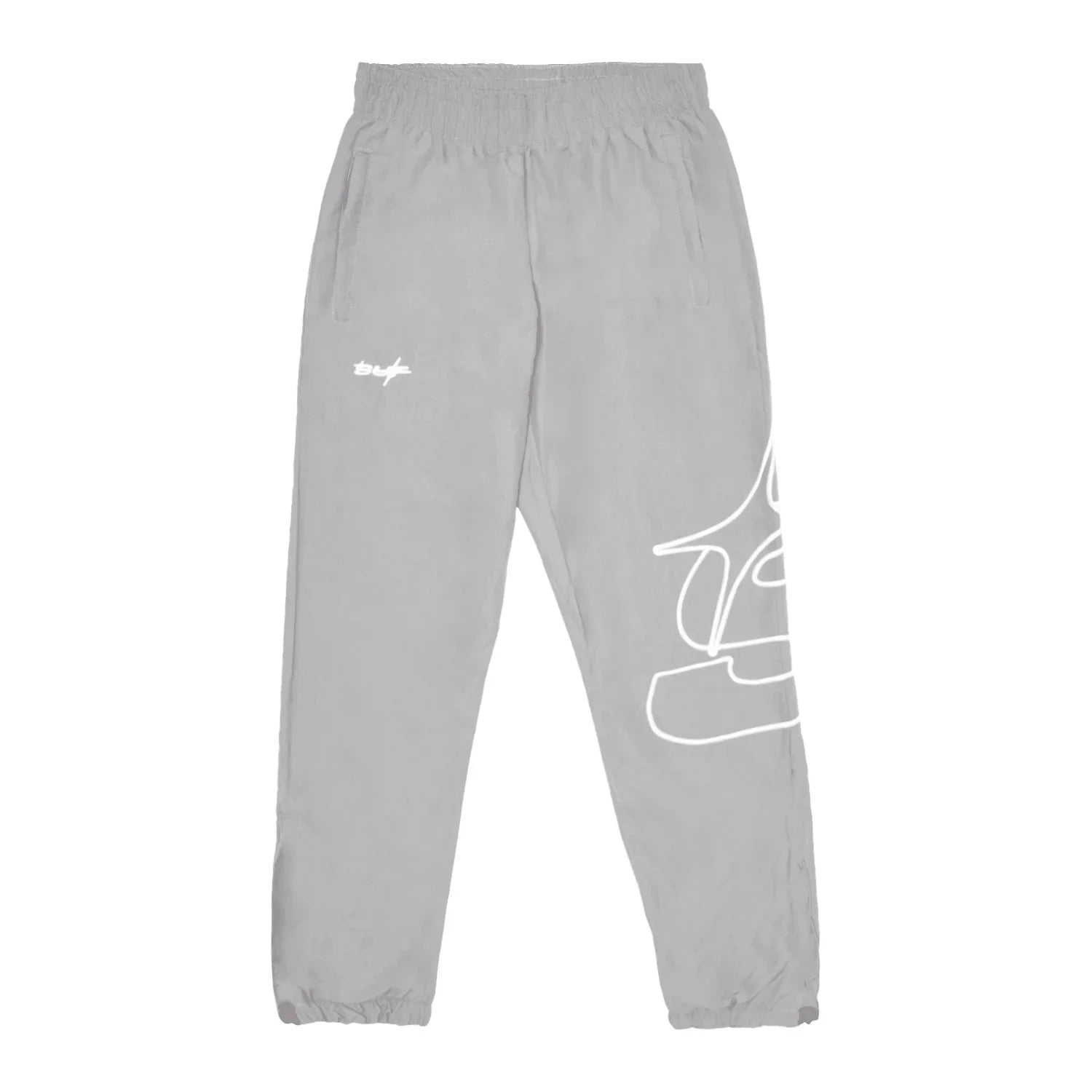 TRACK PANTS S STAR GREY - Four Street